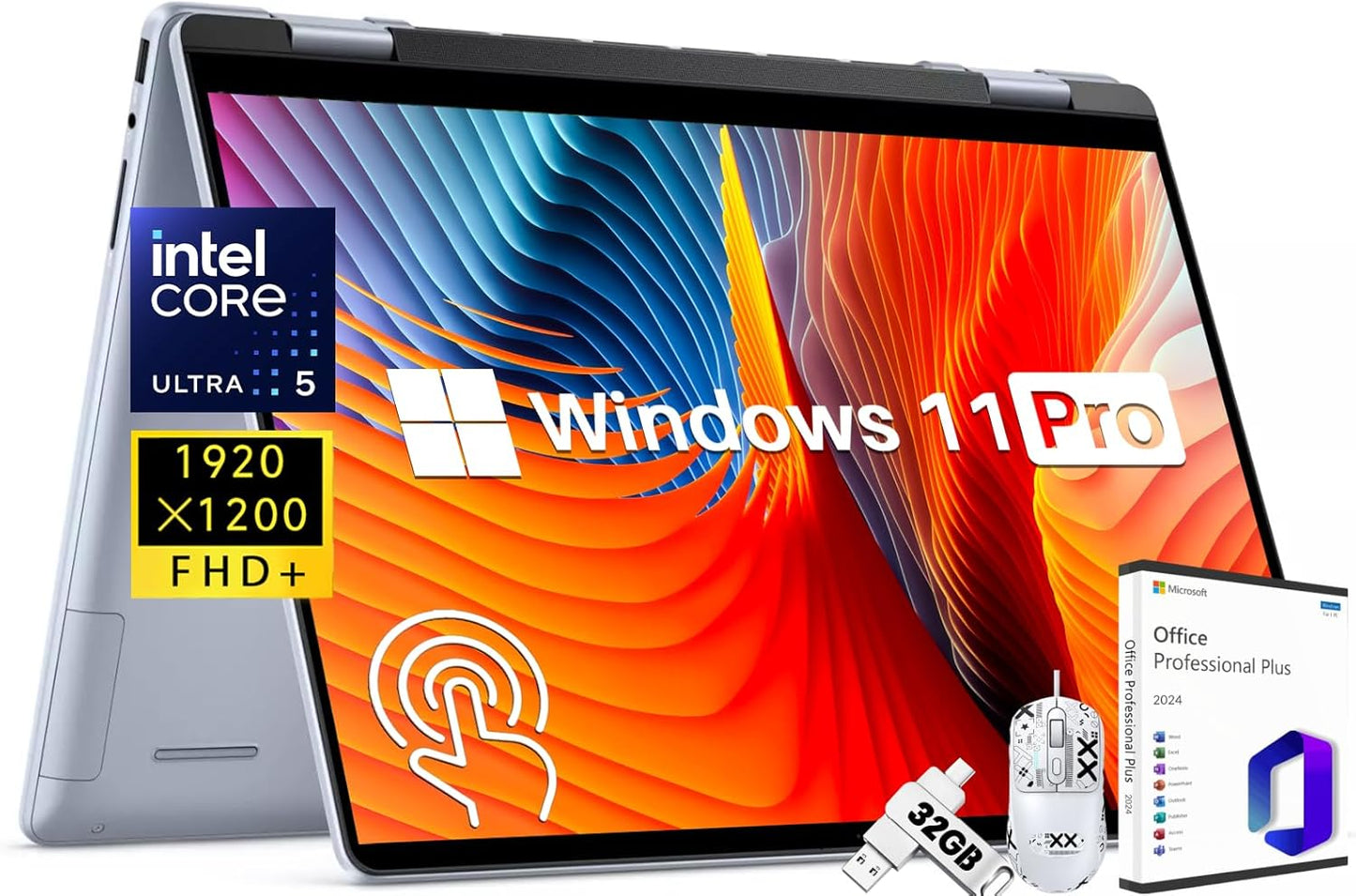 Dell Inspiron 16 2-in-1: Ultra-fast Intel Processor, Spacious 1TB SSD