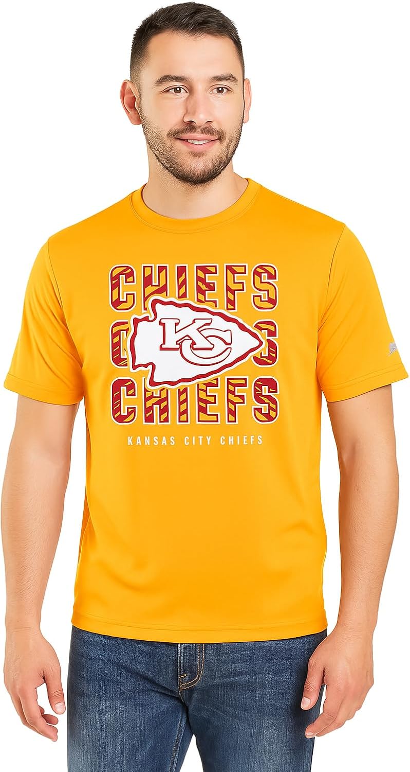 NFL Men's Short Sleeve Team Graphic T-Shirt for Every Fan