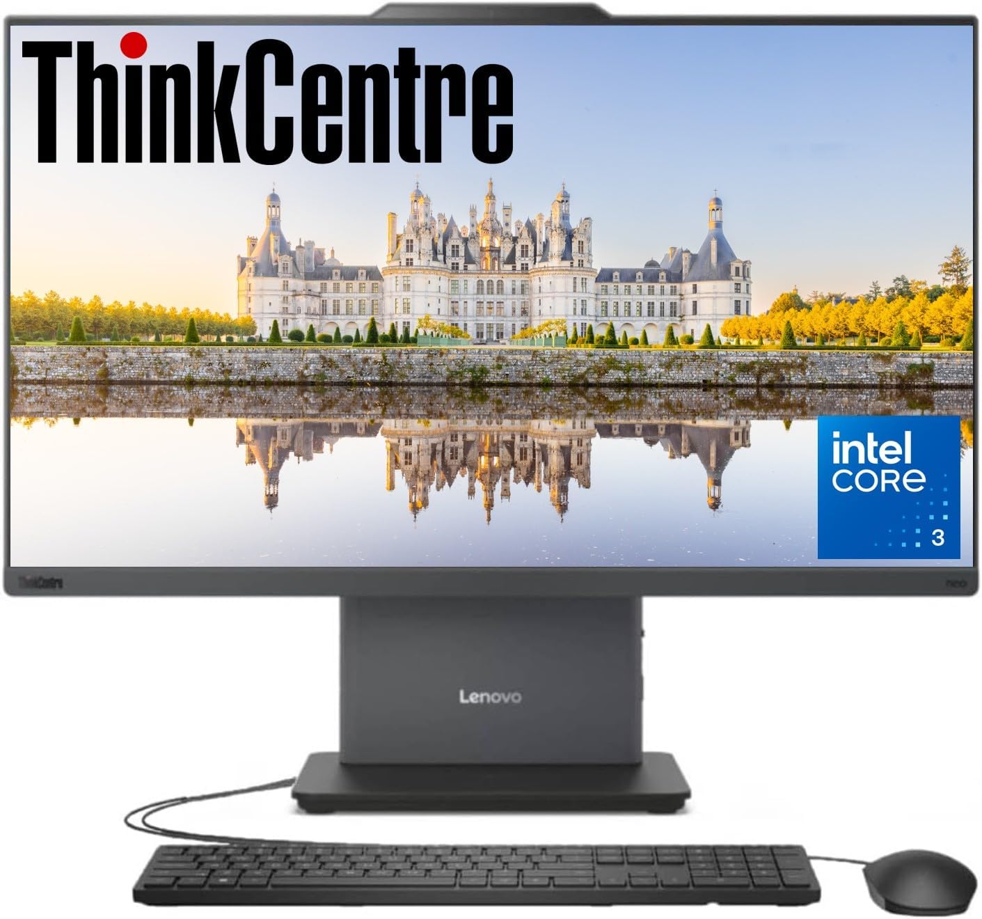 Lenovo ThinkCentre All-in-One Business Computer with FHD Display