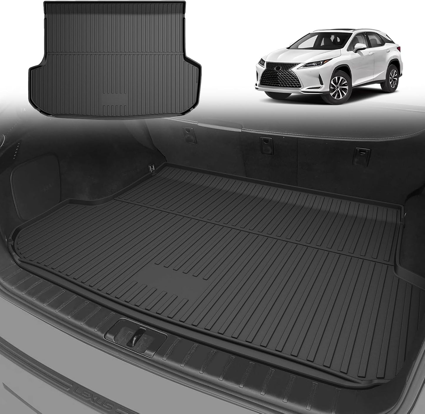 Custom Fit Cargo Liners for Lexus RX 2016-2022 - Odorless