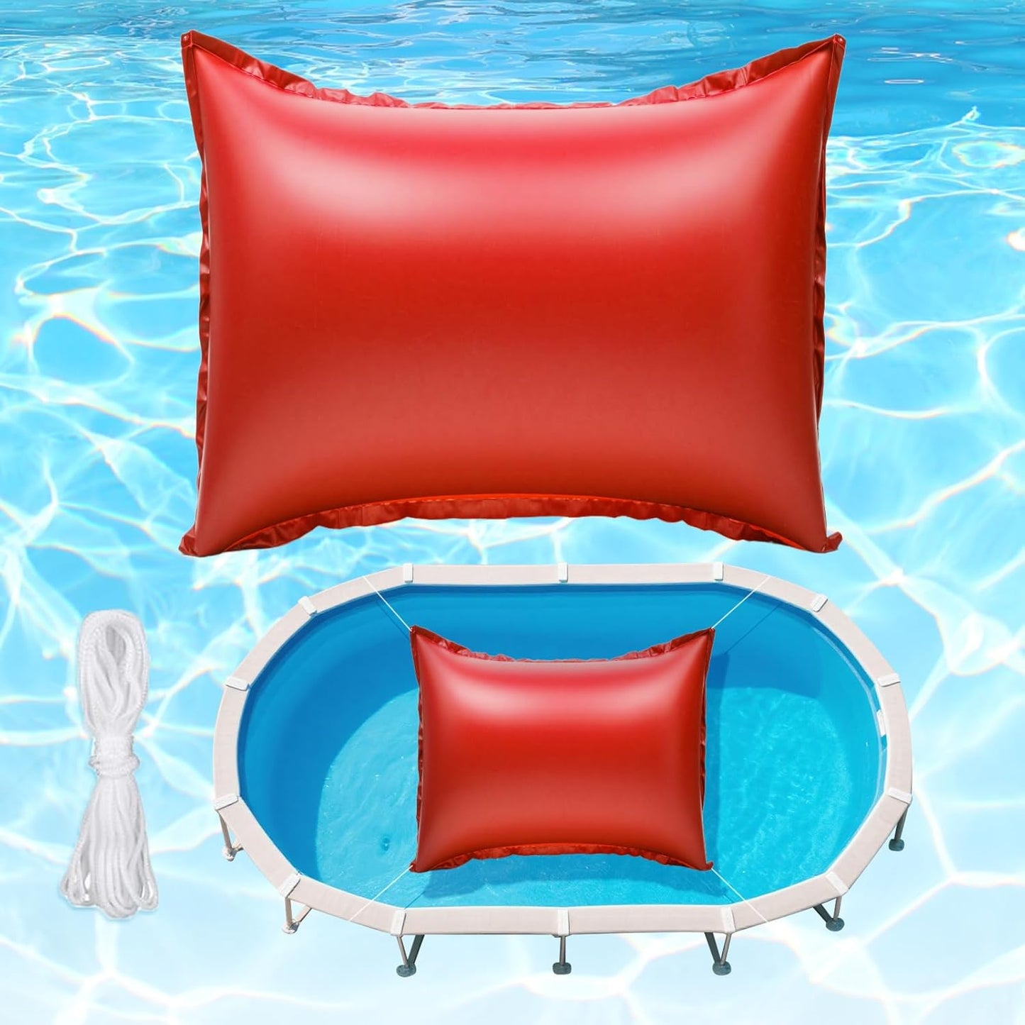 6.6 x 8.2 FT Pool Pillows for Above Ground Winterizing Needs