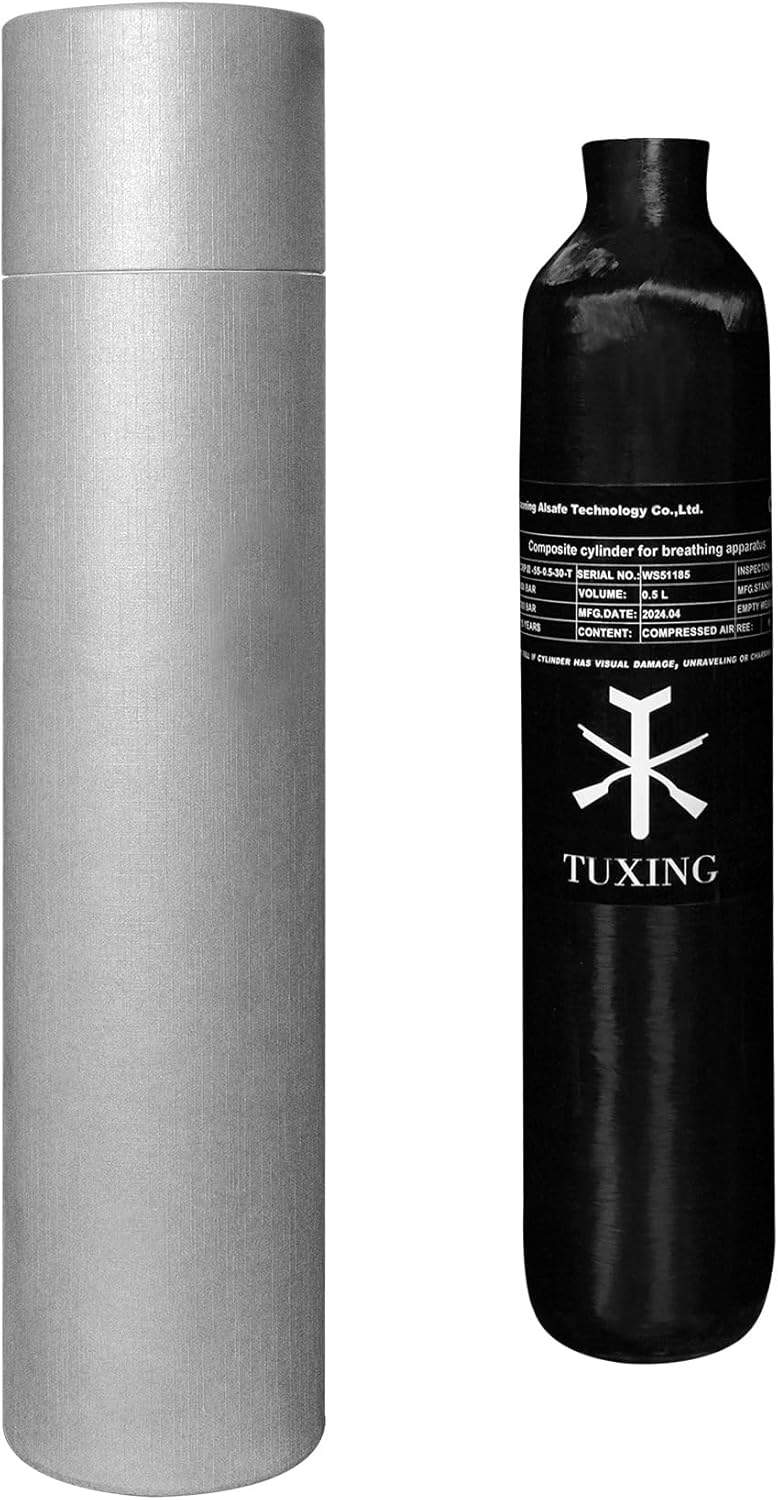 4500psi TUXING Carbon Fiber Air Tank - Lightweight & CE Approved
