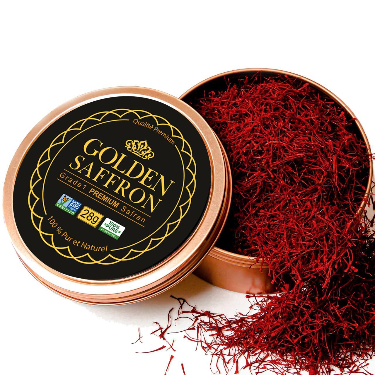 Golden Saffron Premium All Red Threads for Culinary Excellence