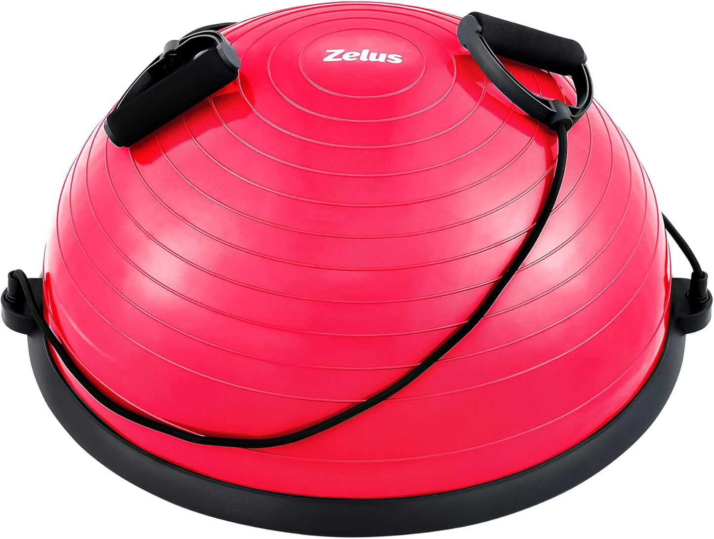 ZELUS Balance Ball Trainer with Resistance Bands for Fitness