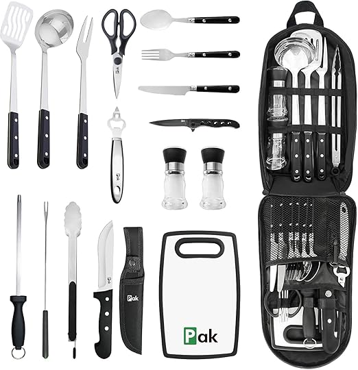 PAK Camping Cookware Set - Essential Camp Kitchen Accessories