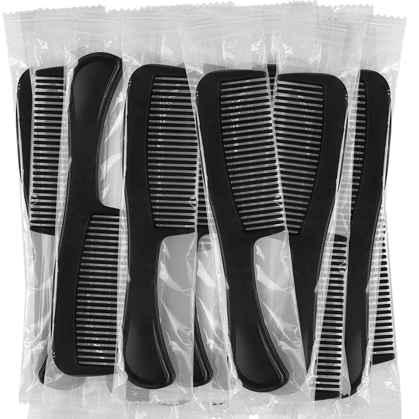 200 pcs Polypropylene Hair Combs in Bulk for Travel and More