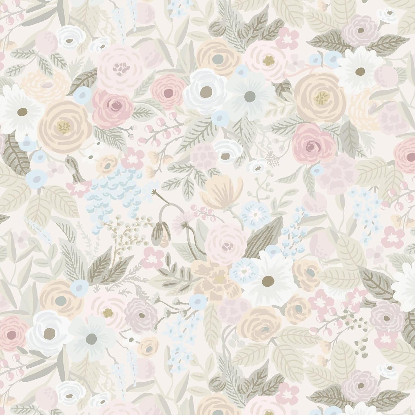 Ismoon Peel and Stick Wallpaper for Floral Boho Decor