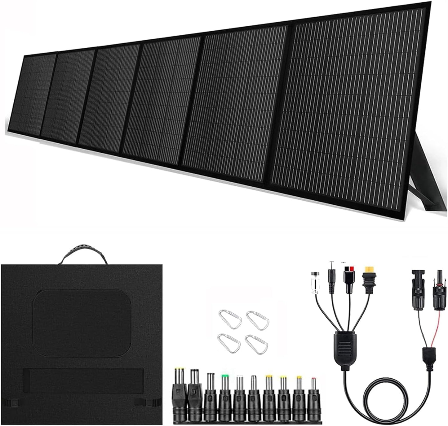 Highly Efficient 600W Foldable Solar Panel | Portable & Waterproof IP67 | Power On-The-Go