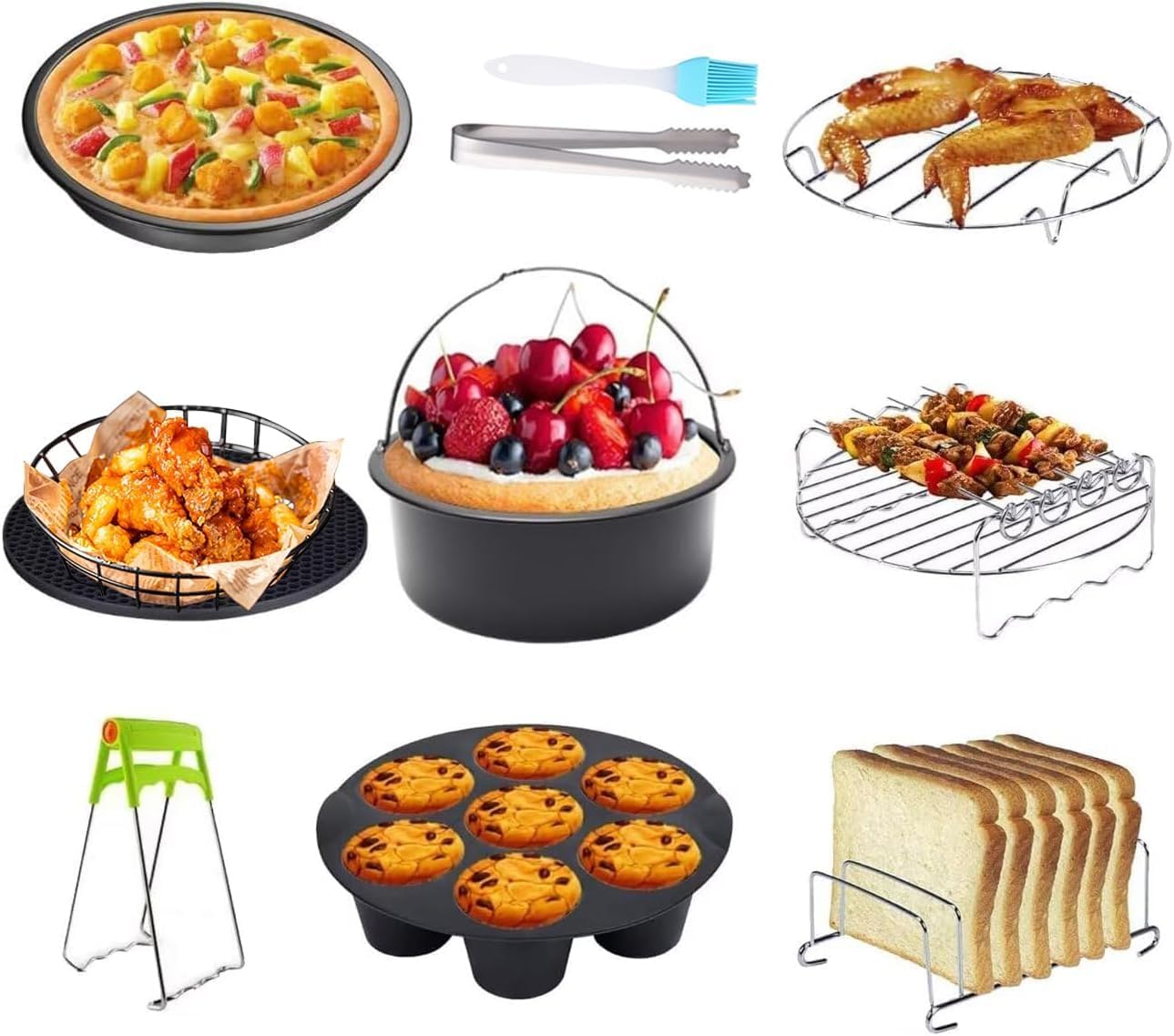 Universal Air Fryer Accessories Set - Upgrade Your Cooking!
