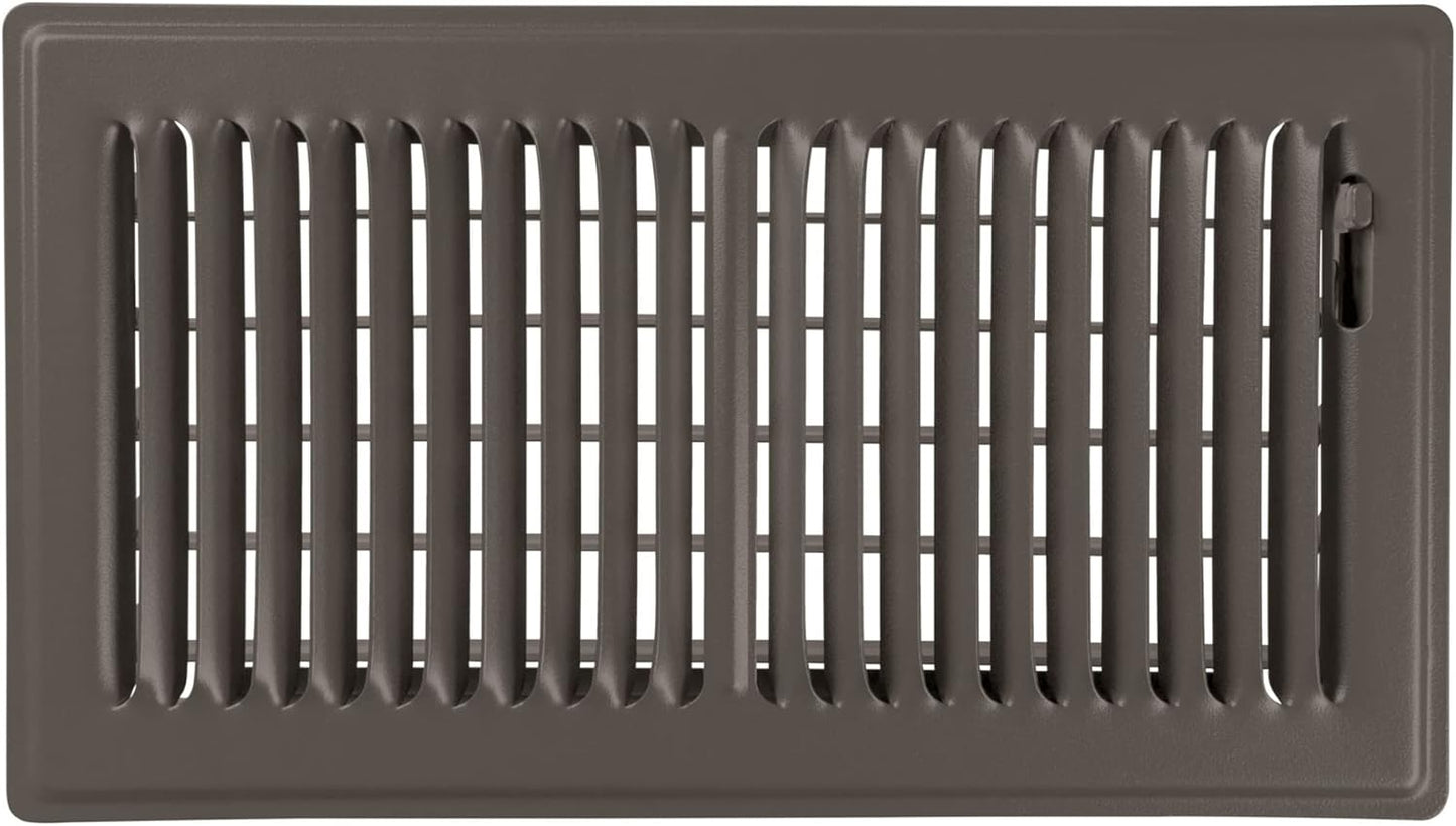 Premium Bronze 6x14 Floor Register for Durable Air Distribution