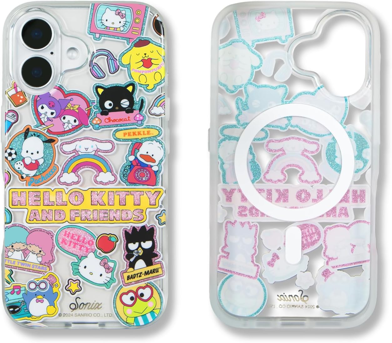 Sonix x Sanrio iPhone 16 Case with Hello Kitty Stickers