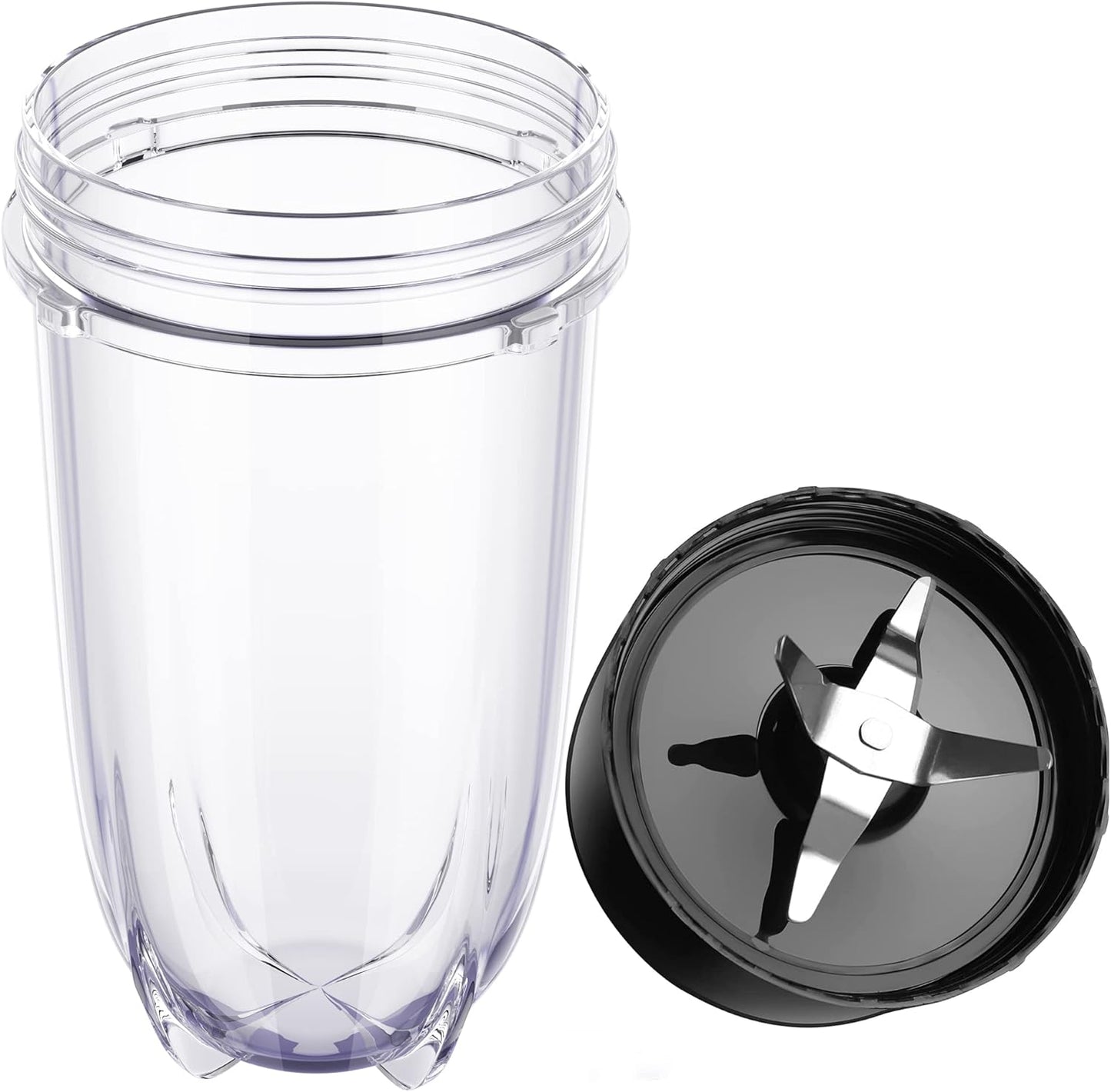 Blend with Ease: 2pc 16oz Cup & Blade Set for Magic Bullet 250w Blenders