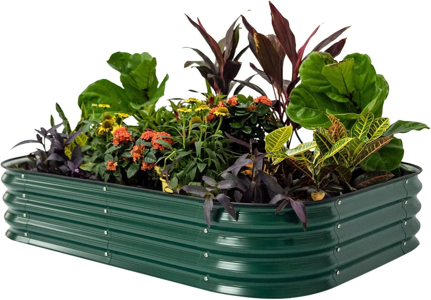 Vego Garden Aluzinc Raised Garden Bed Kits for Modular Planting