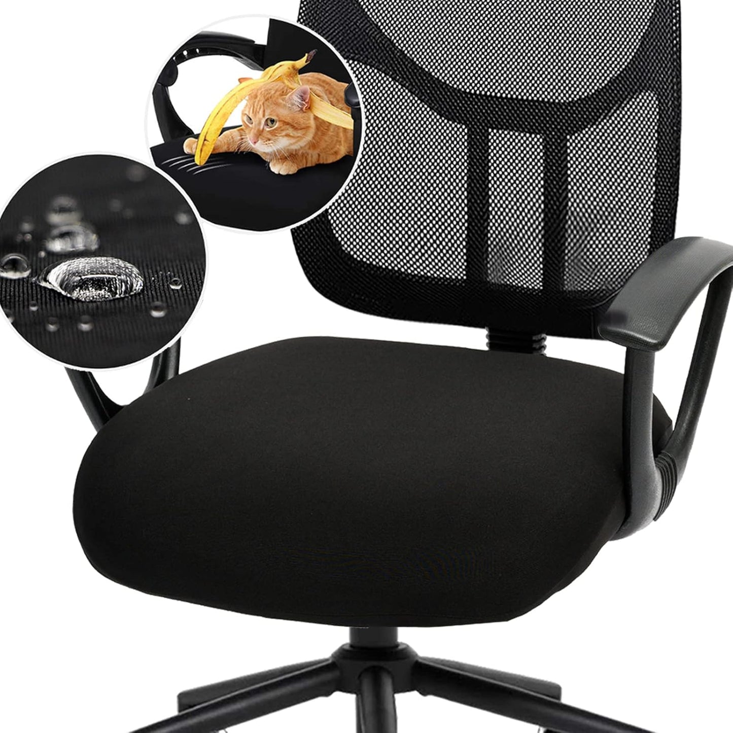 Water-Resistant Stretch Chair Cover - Pet-Friendly!