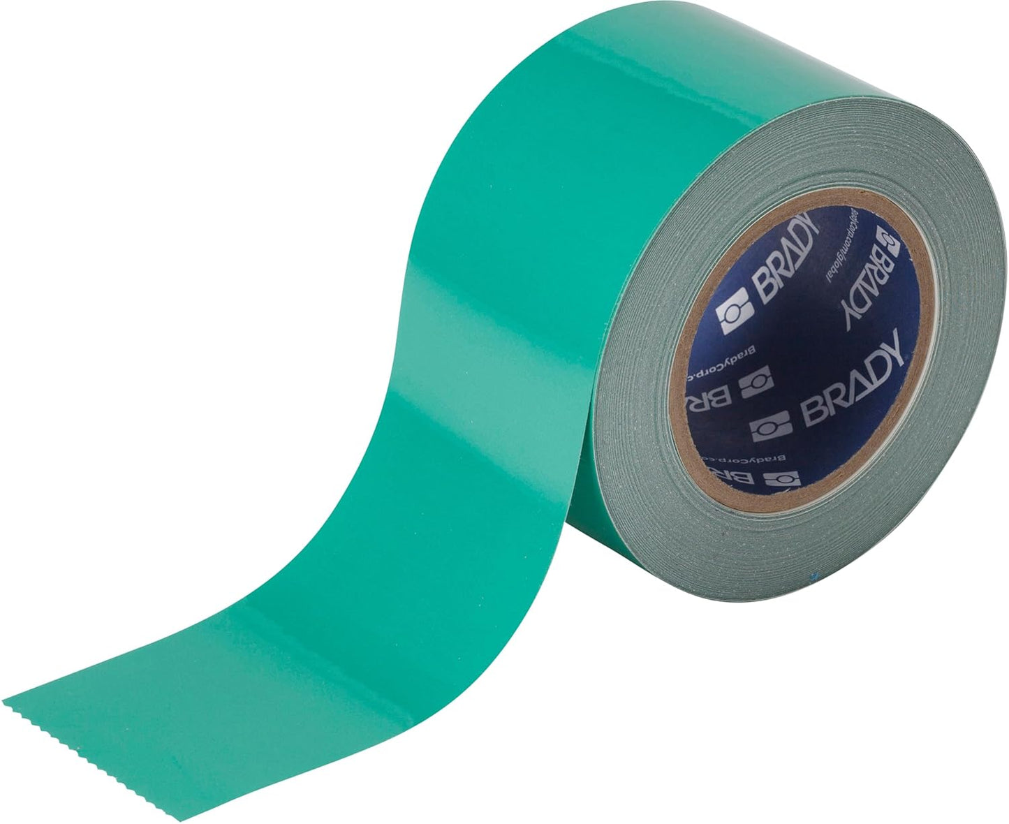 Brady ToughStripe Floor Marking Tape - Durable Green 3in Tape