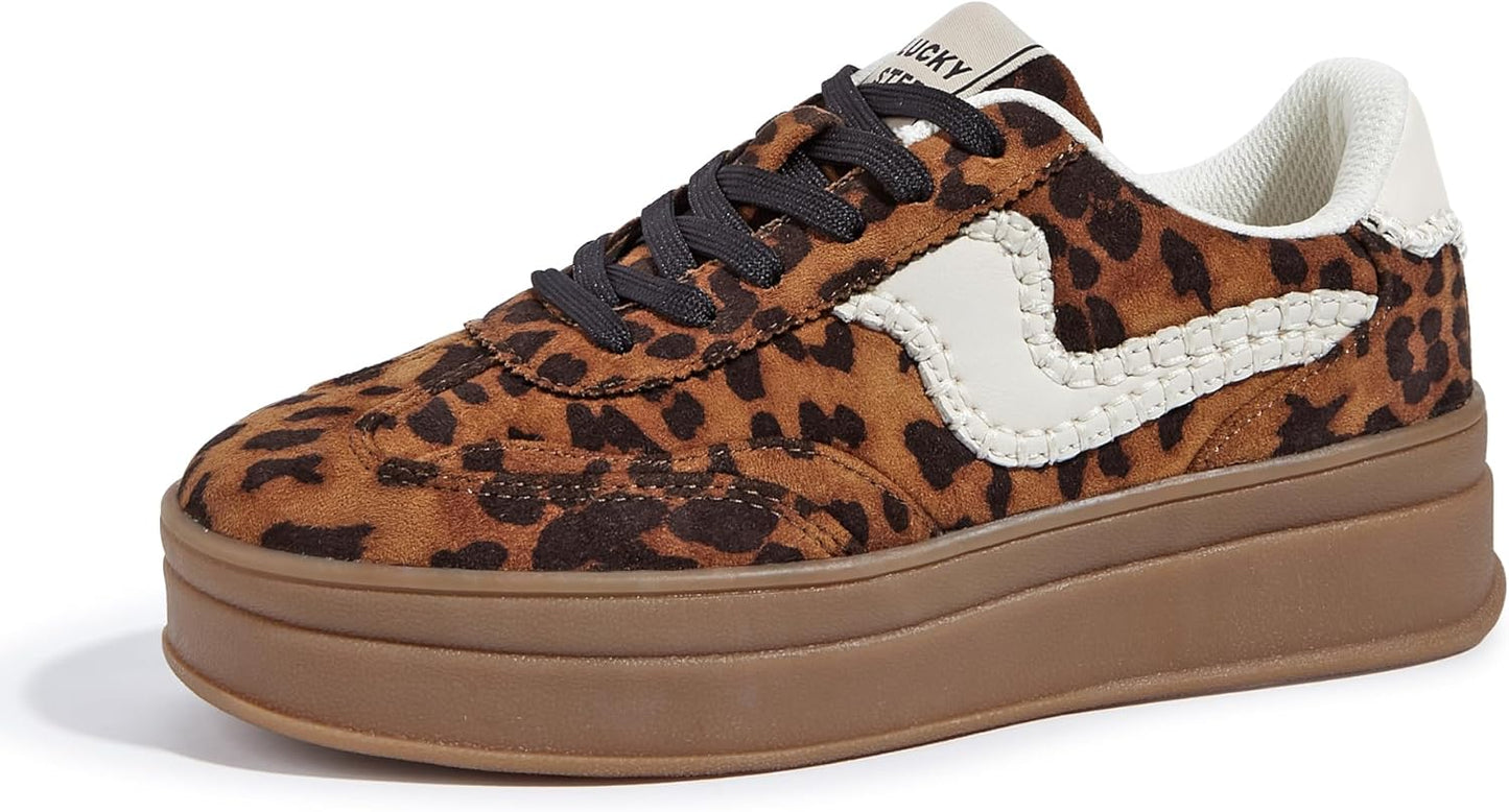 LUCKY STEP Women's Platform Fashion Sneakers for Casual Style