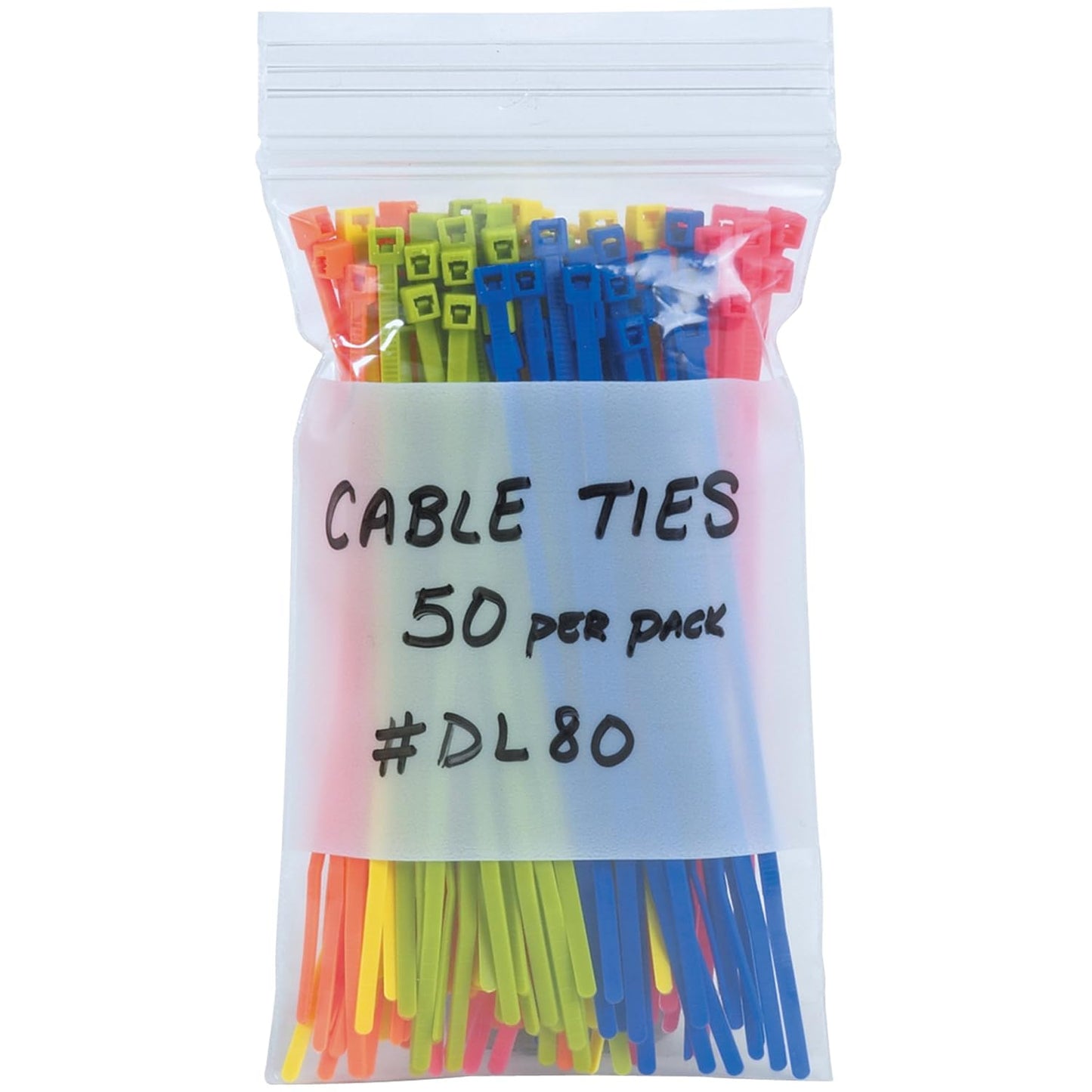 5 x 7 Reclosable Zipper Plastic Poly Bags for Organizing