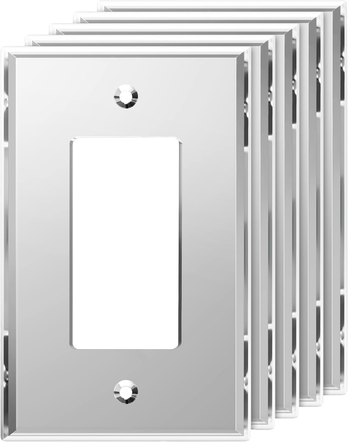 LIDER Reflective Acrylic Decorator Wall Plate for Stylish Spaces