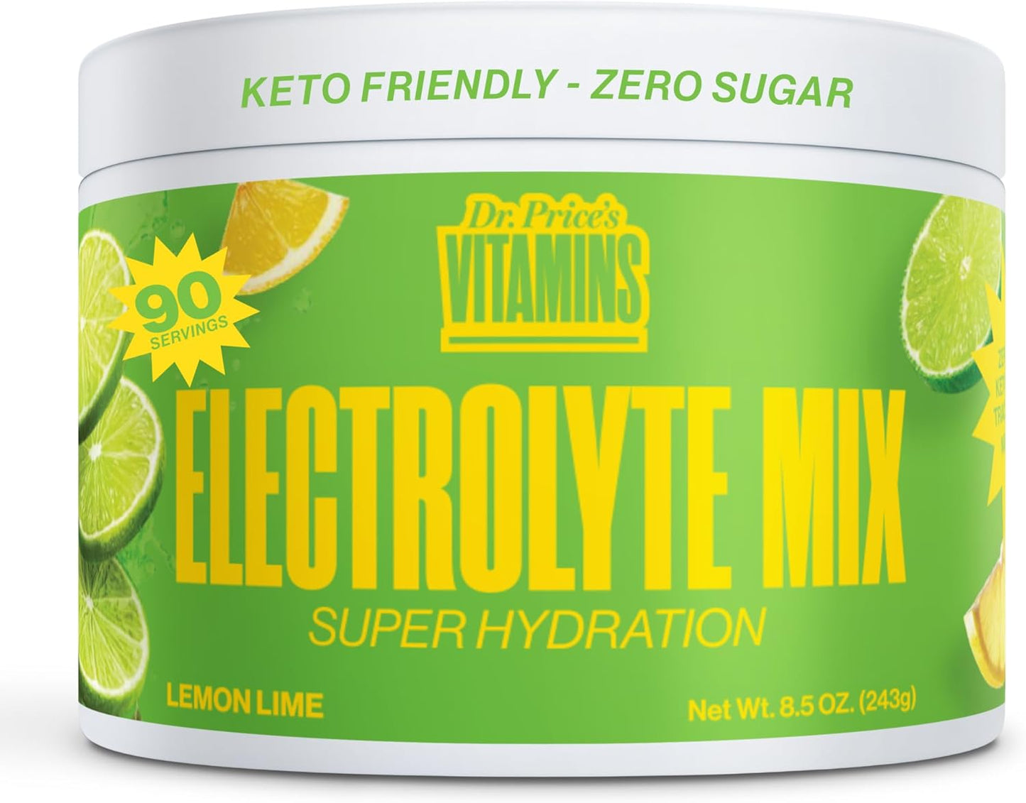Dr. Prices Electrolyte Mix for Sugar-Free Hydration & Balance