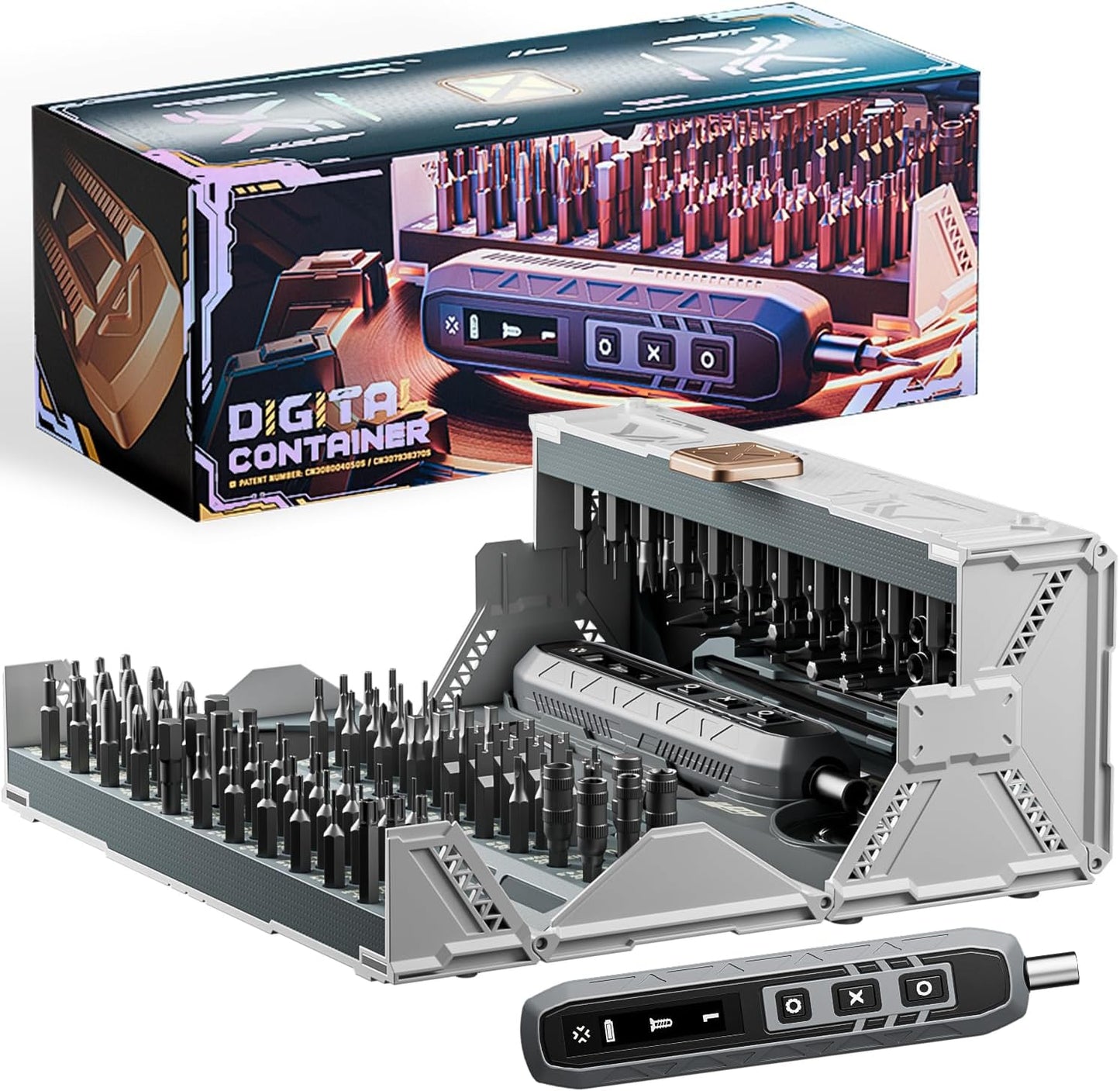 Electric Screwdriver Set with 180 Tools for Electronics Repair