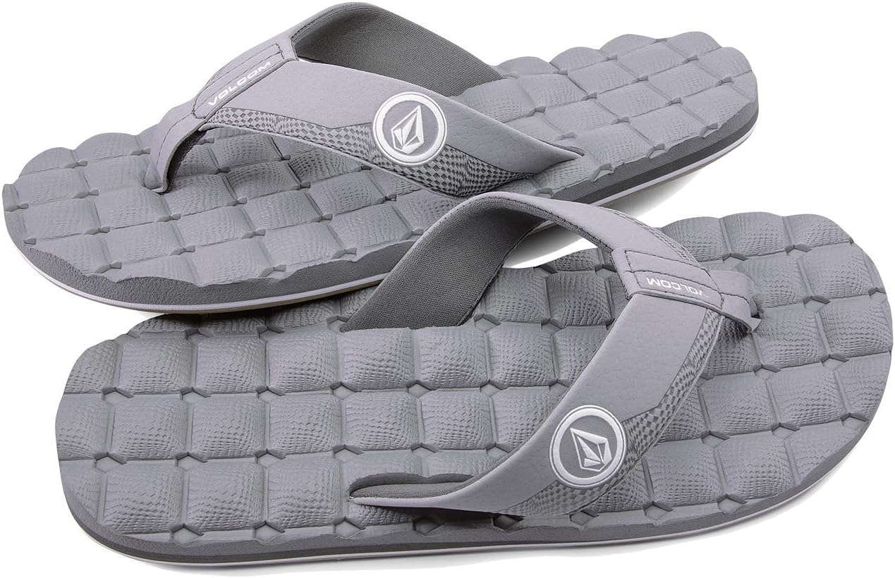 Volcom Men's Recliner Sandal Flip Flop for Ultimate Comfort