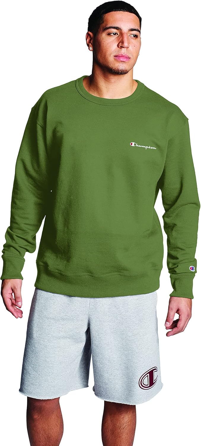 Champion Powerblend Fleece Crew - Small Script
