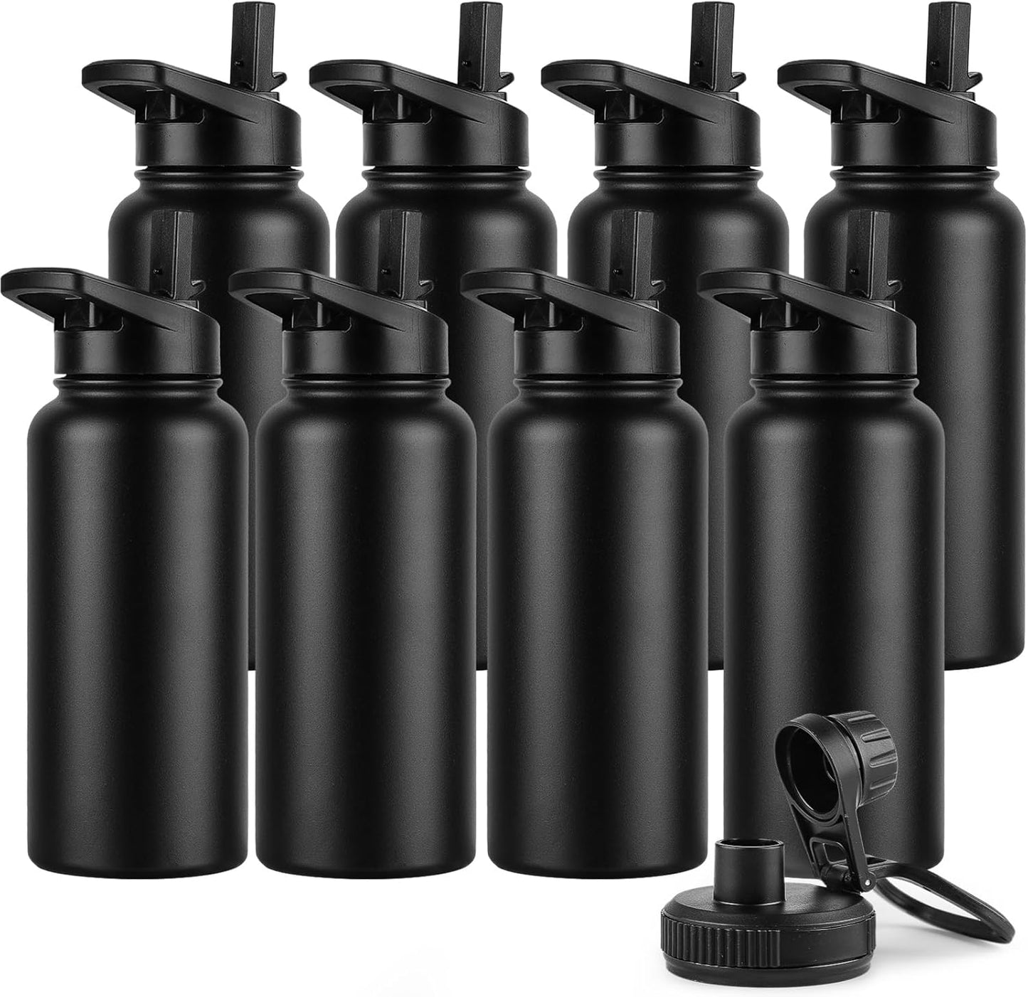 Insulated Water Bottle Bulk - 32 oz Stainless Steel Sports Bottle
