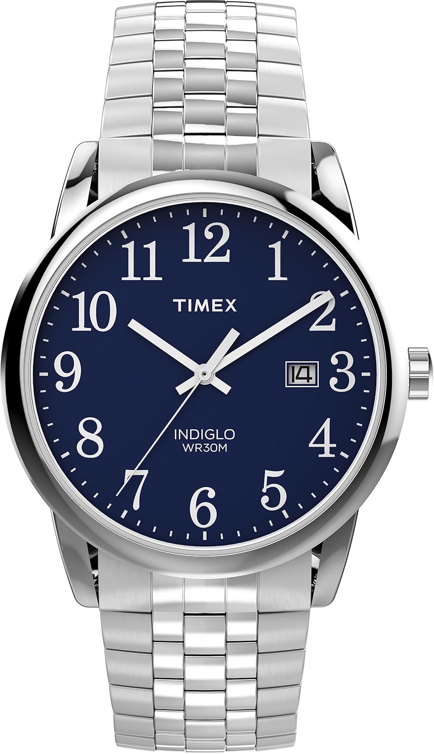 Timex Men's Easy Reader Watch: Easy Timekeeping