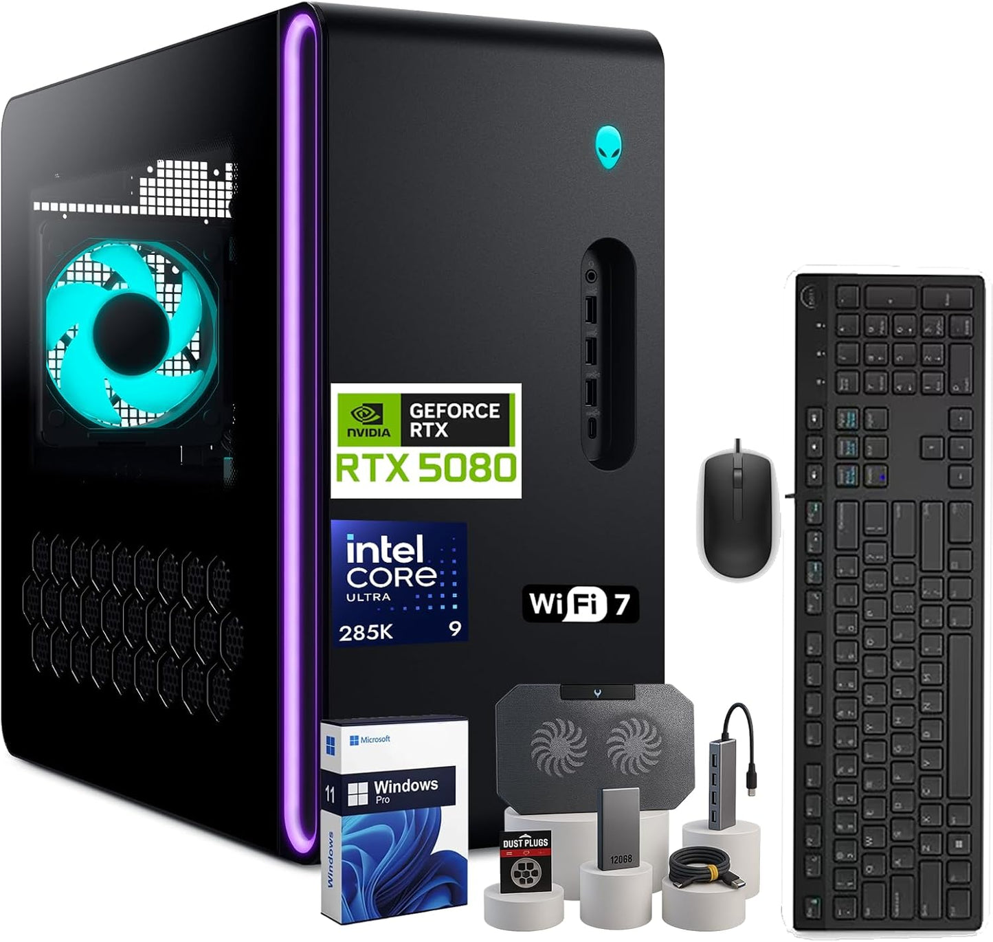 Alienware Aurora R16 Gaming Desktop PC with RTX 5080 Graphics
