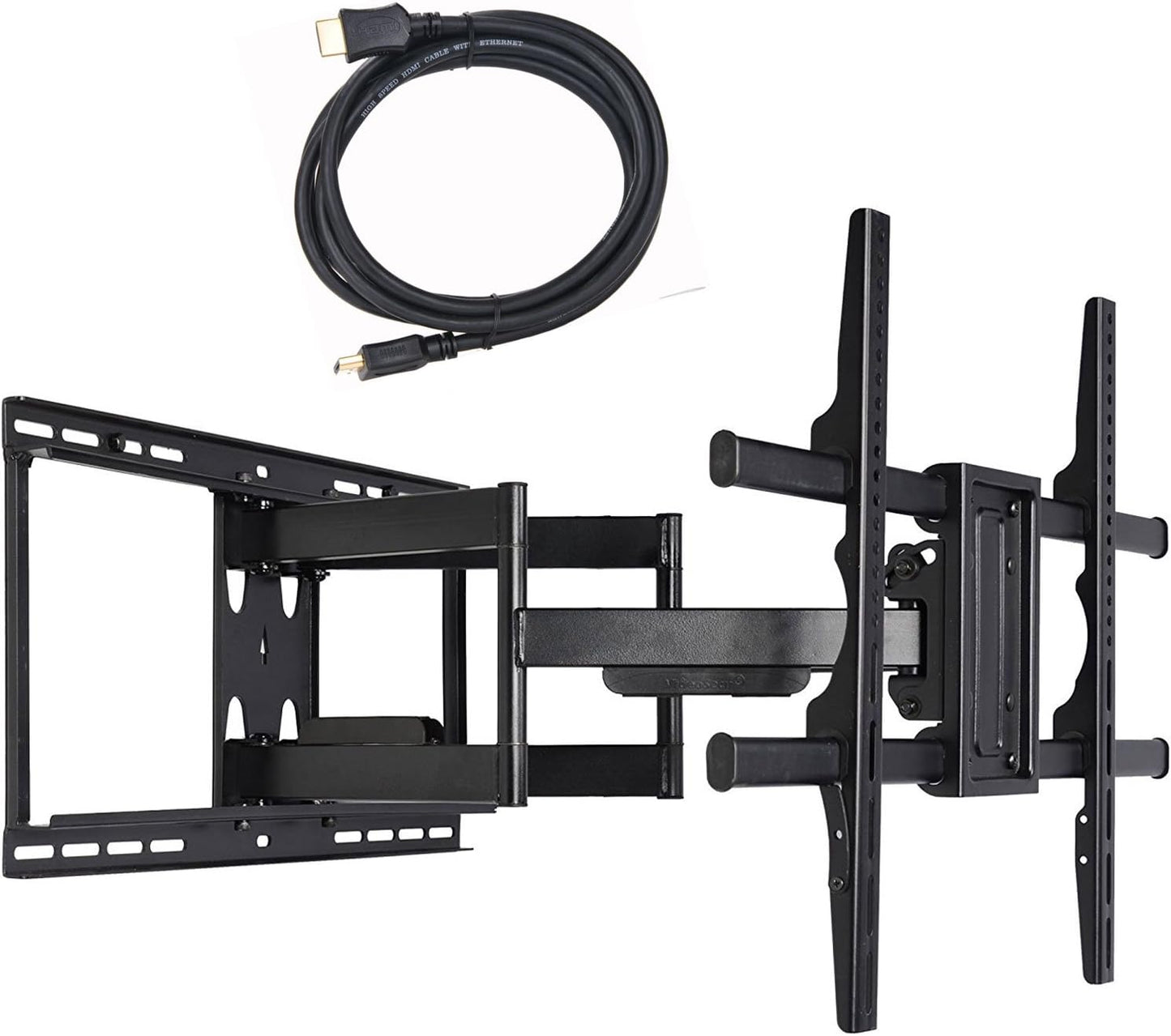 VideoSecu Full Motion Swivel TV Wall Mount for 75 in TVs