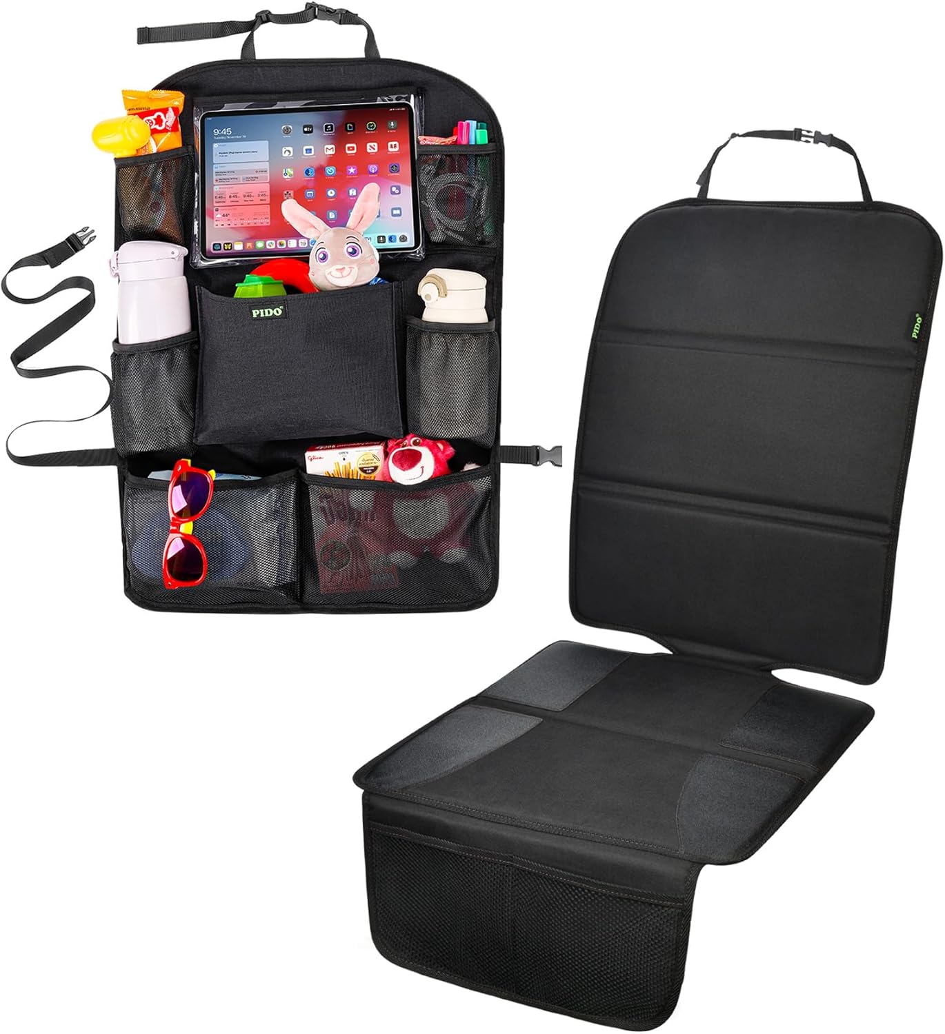 PIDO Car Organizer & Seat Protector - Full Protection!