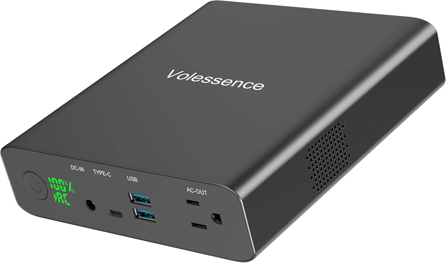 27000mAh AC Portable Laptop Charger for Travel & Business Use