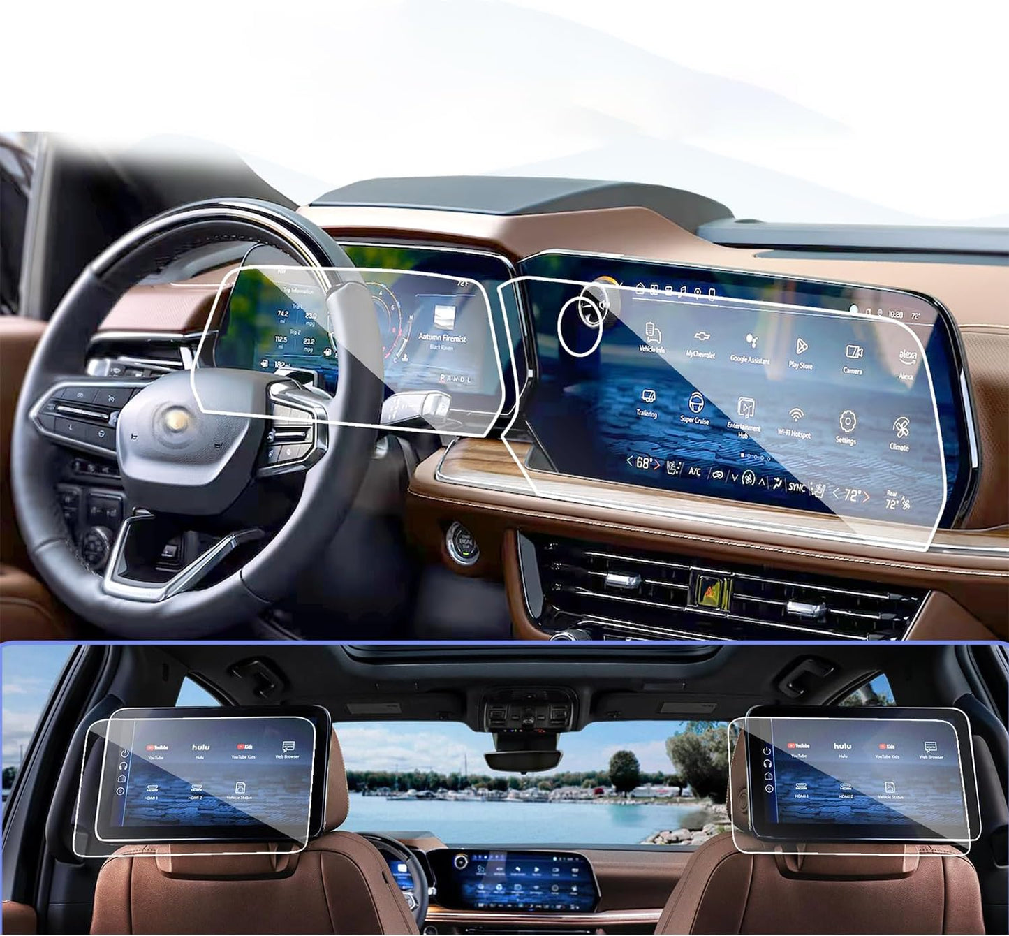 2025 Tahoe Suburban Screen Protector for Ultimate Protection
