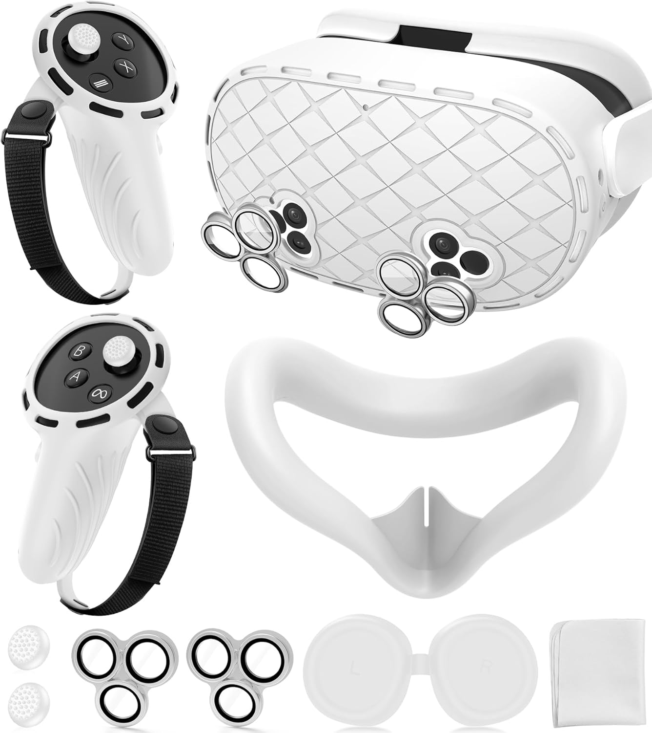 Silicone Cover Set for Meta Quest 3s - Ultimate Protection