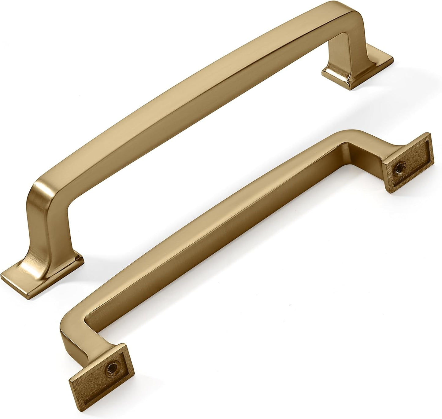 Champagne Bronze Cabinet Pulls - 10 Pack 5 Inch Drawer Handles