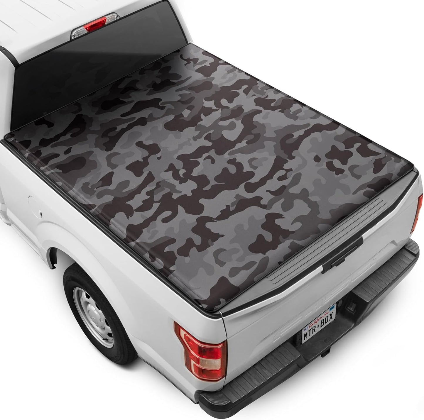 Camo Tonneau Cover for Ford F-150 2015-2025 5.5 ft Bed