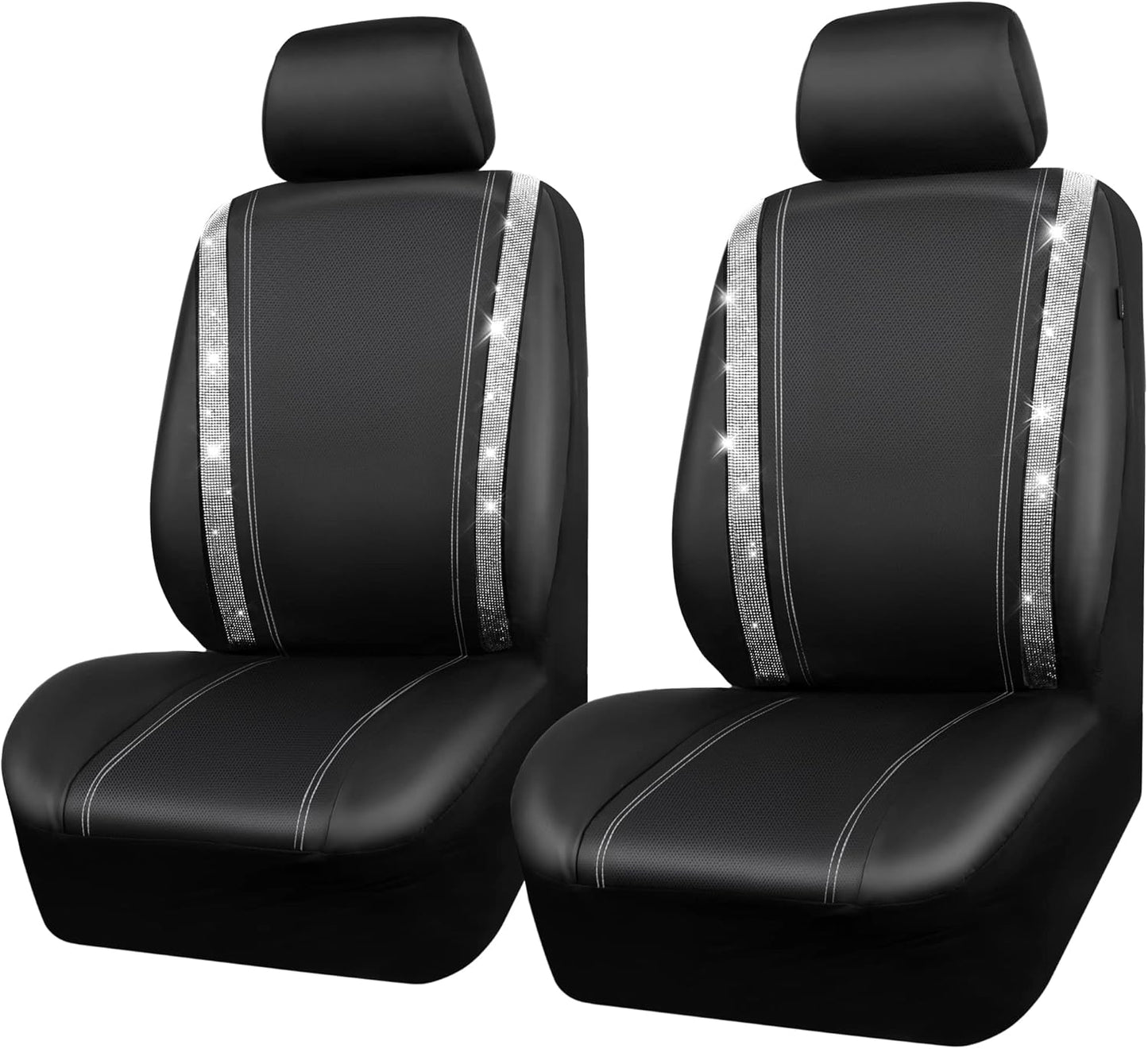 Sparkling Rhinestone Car Seat Covers by CAR PASS