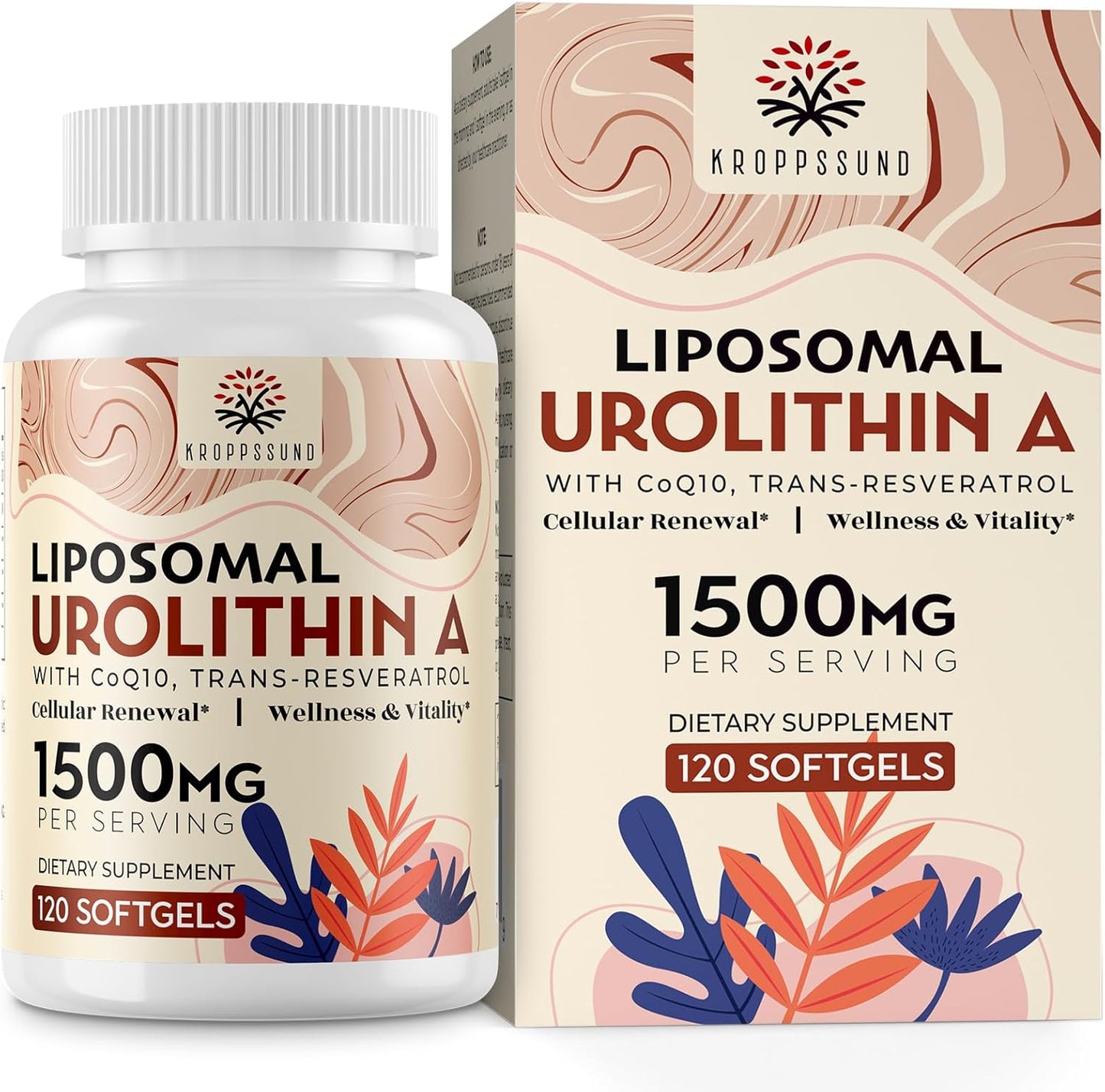 Urolithin A Supplement with Liposome Technology for Health