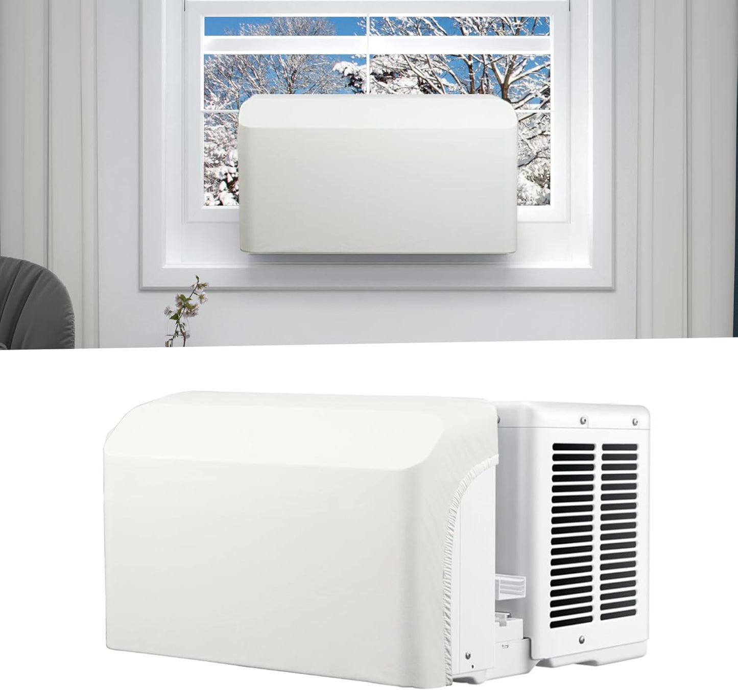 Windproof Indoor AC Cover for U-Shape Units