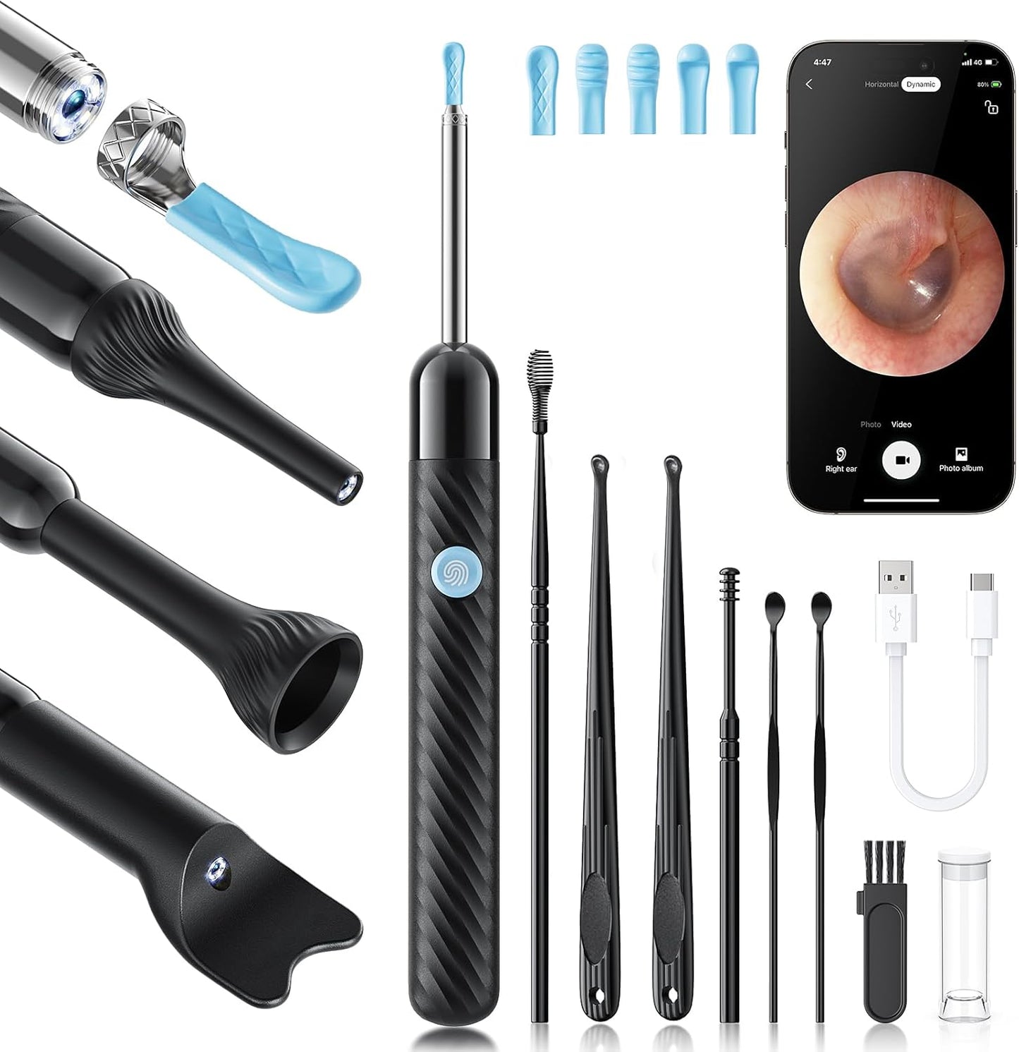Loyker X6 Ear Wax Removal Tool Camera for Ear Cleaning