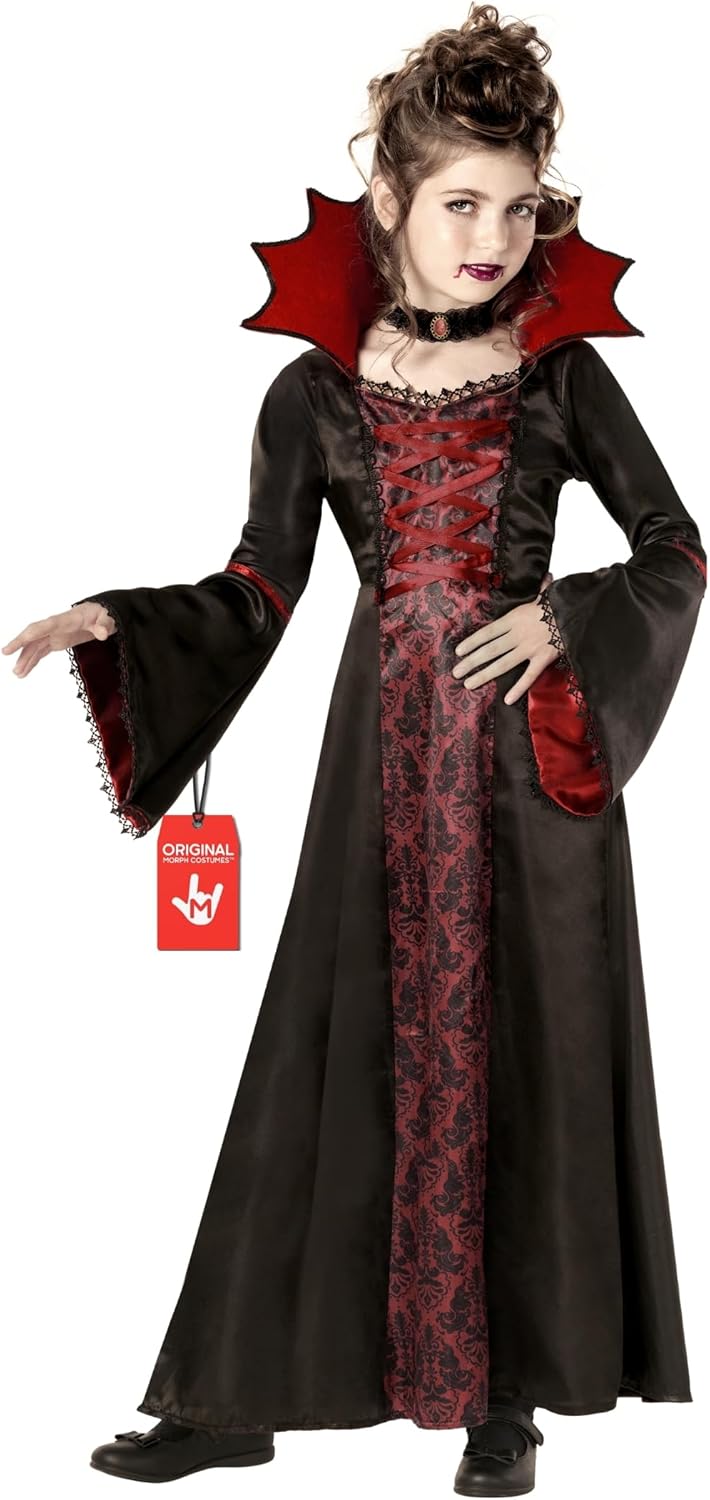 Morph Vampire Costume for Girls - Scary Halloween Outfit