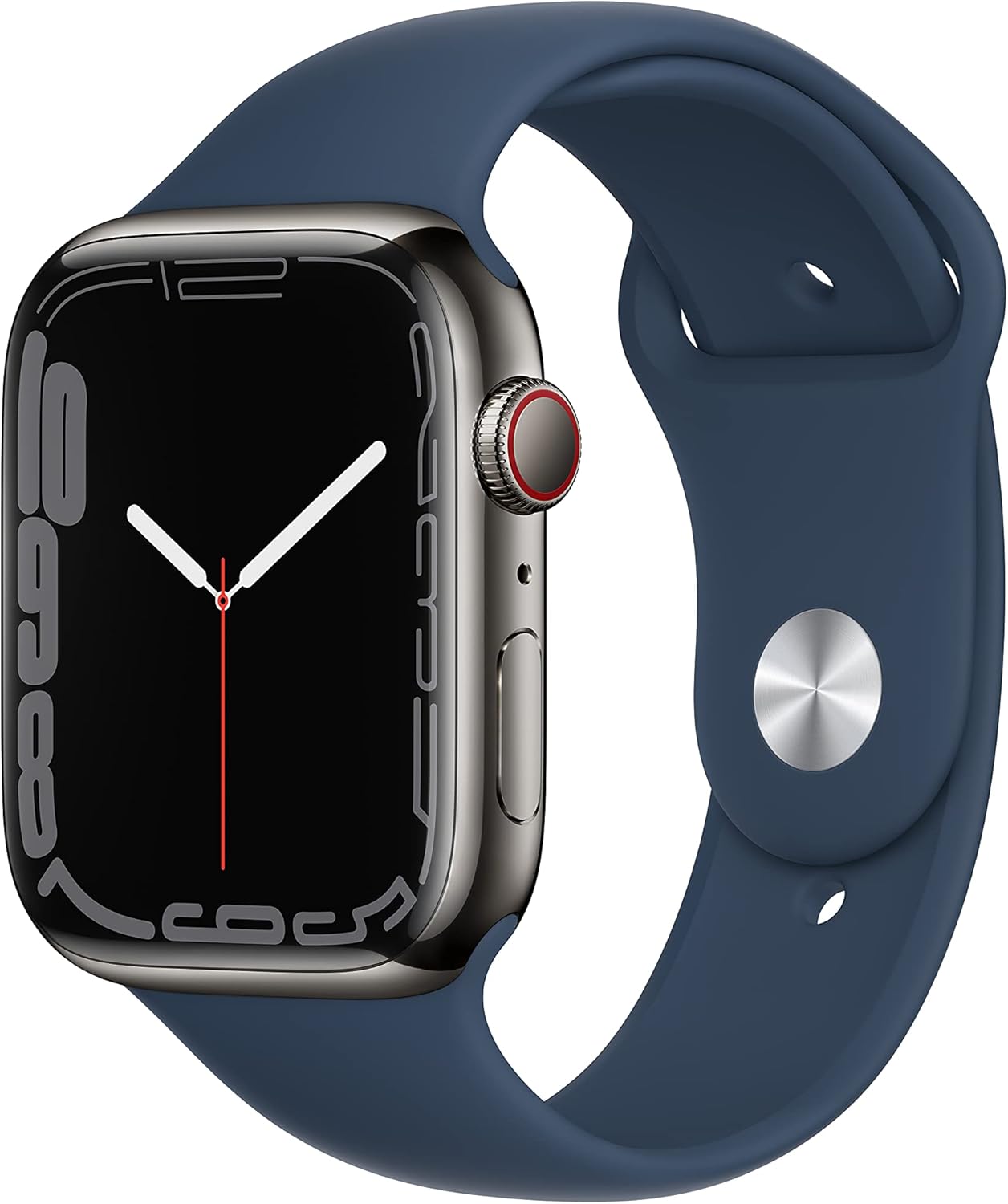 Apple Watch Series 7 GPS + Cellular 45MM with Abyss Blue Band