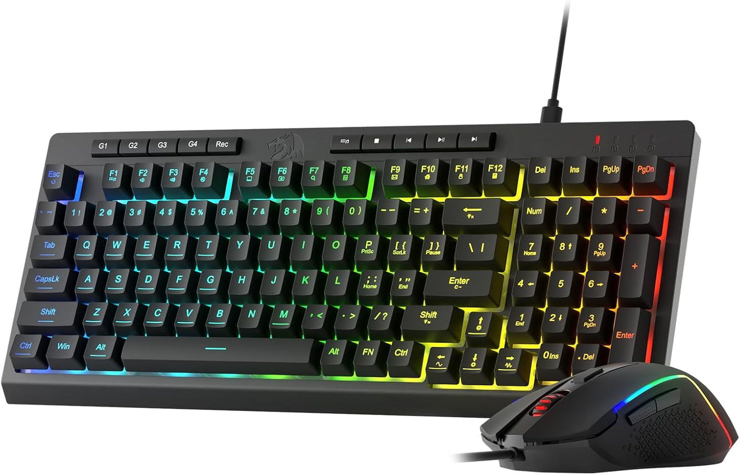 Redragon S141 Gaming Combo, Speed & Precision