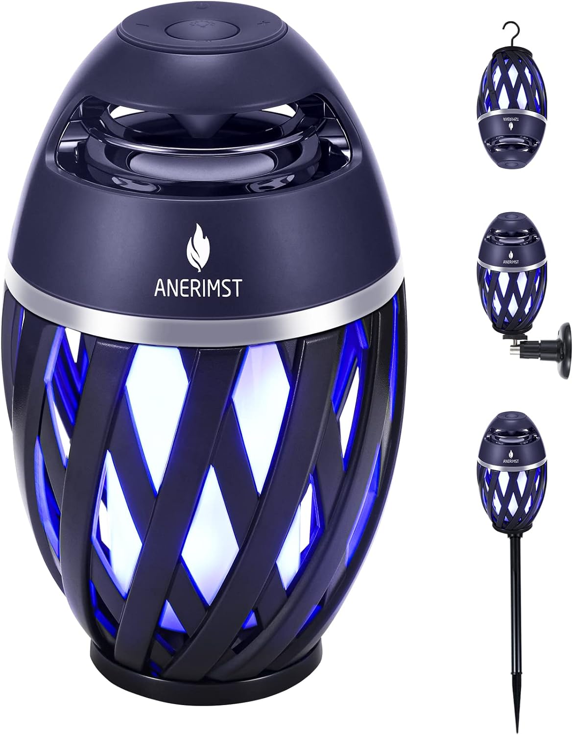 Outdoor Bluetooth Speaker with Torch LED Light for Unique Gifts