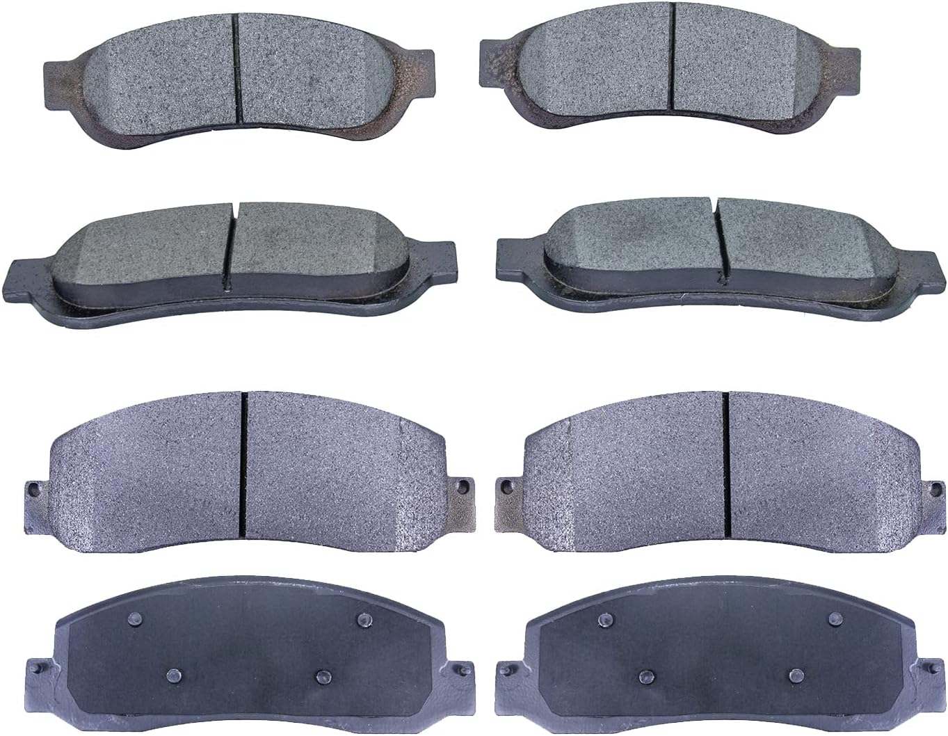 Replacement Semi-Metal Brake Pads for Ford F-250 F-350