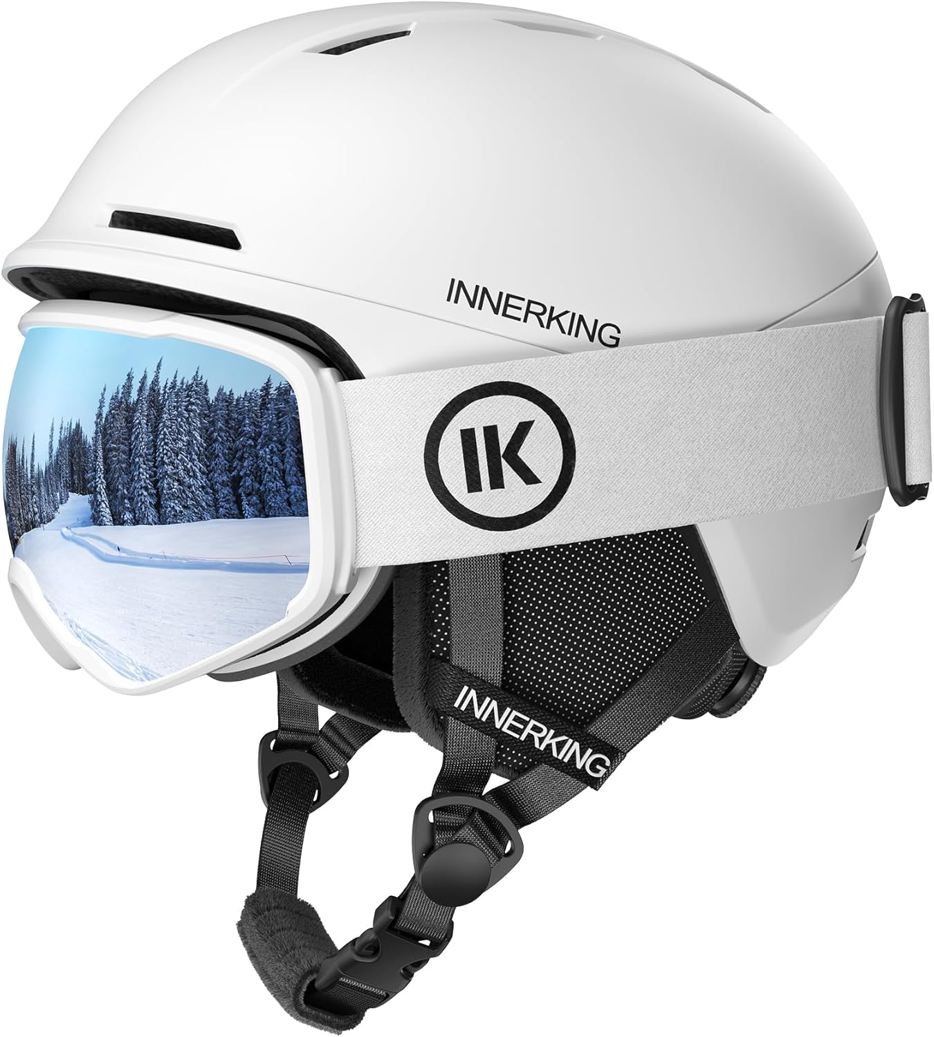 Protective Snowboard Helmet Set for Adults by Innerking