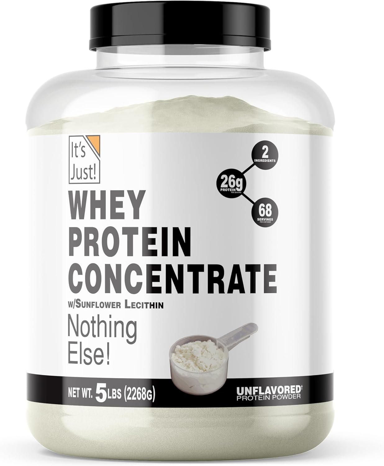 100% Whey Protein Concentrate - Pure Protein Powerhouse Unflavored