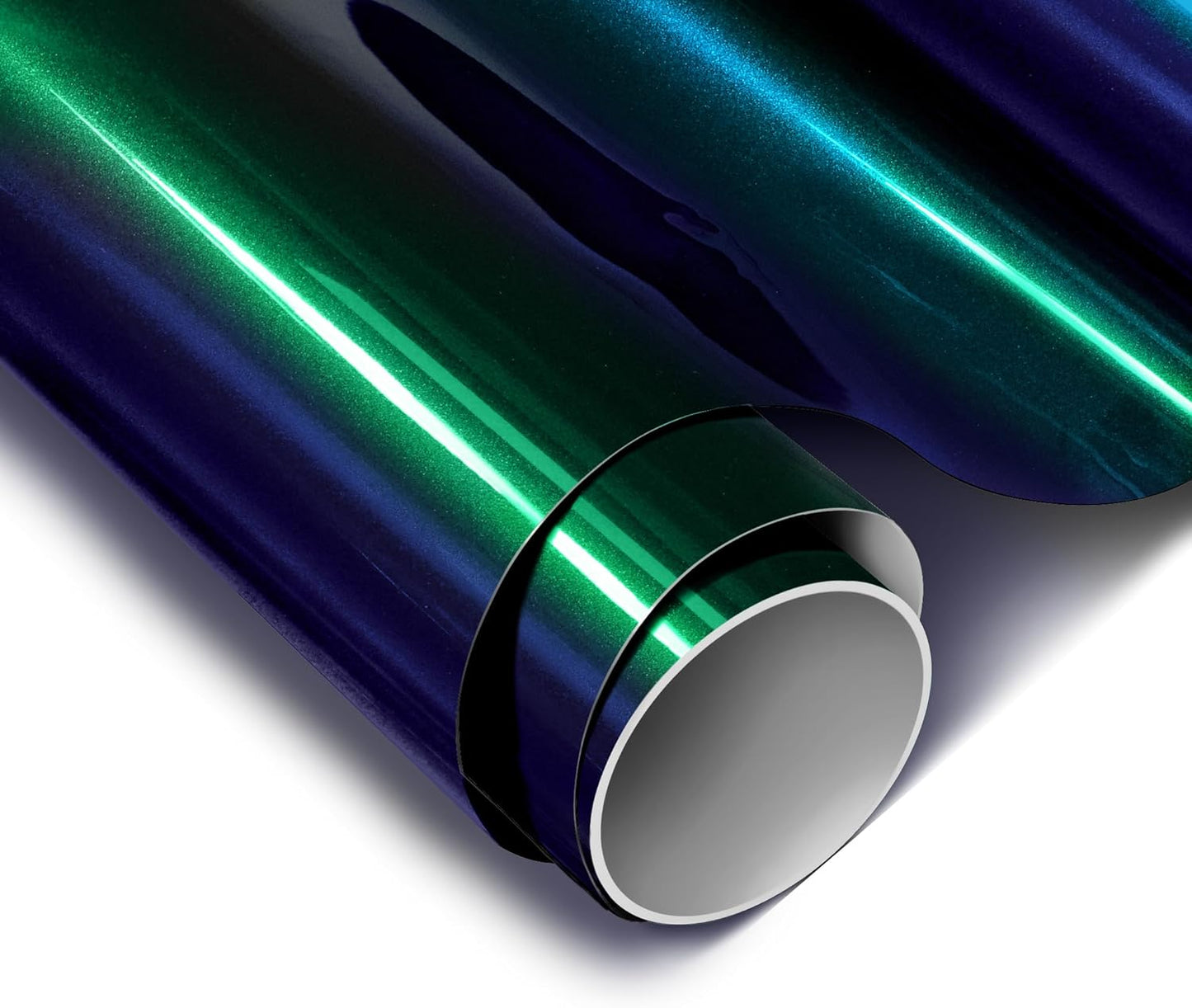 ColorFusion PPF Gloss Metallic Blue Chameleon Car Wrap Roll