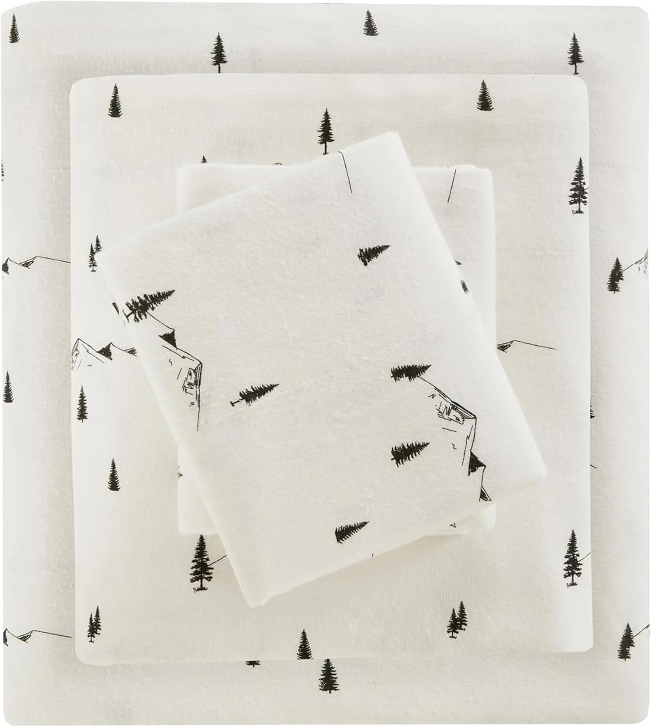 Woolrich Cotton Sheet Set for Cozy Cottage Living in King Size