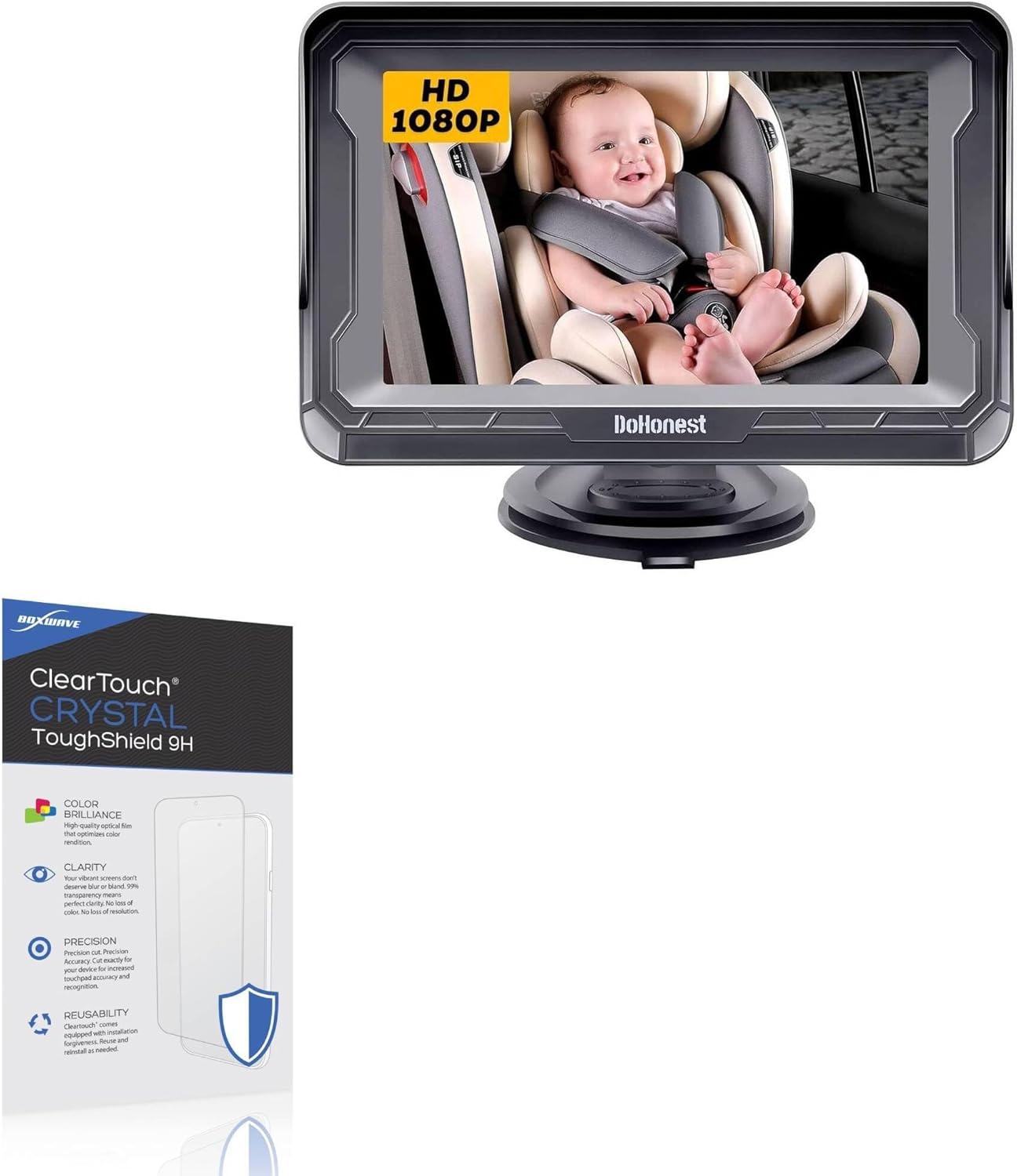Crystal Clear 9H Baby Camera Screen Protectors